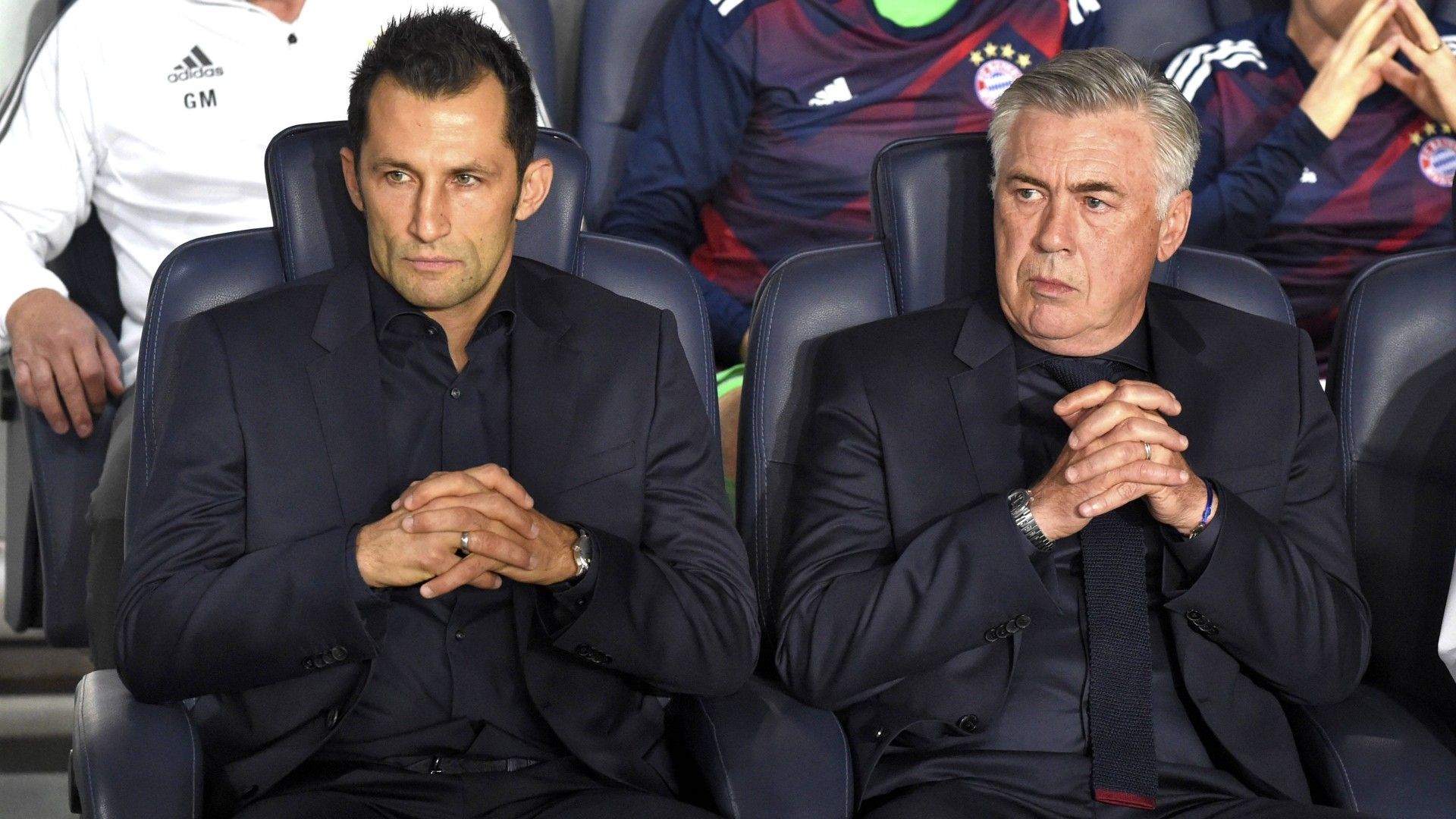 GER ONLY Salihamidzic Ancelotti Bayern 2017