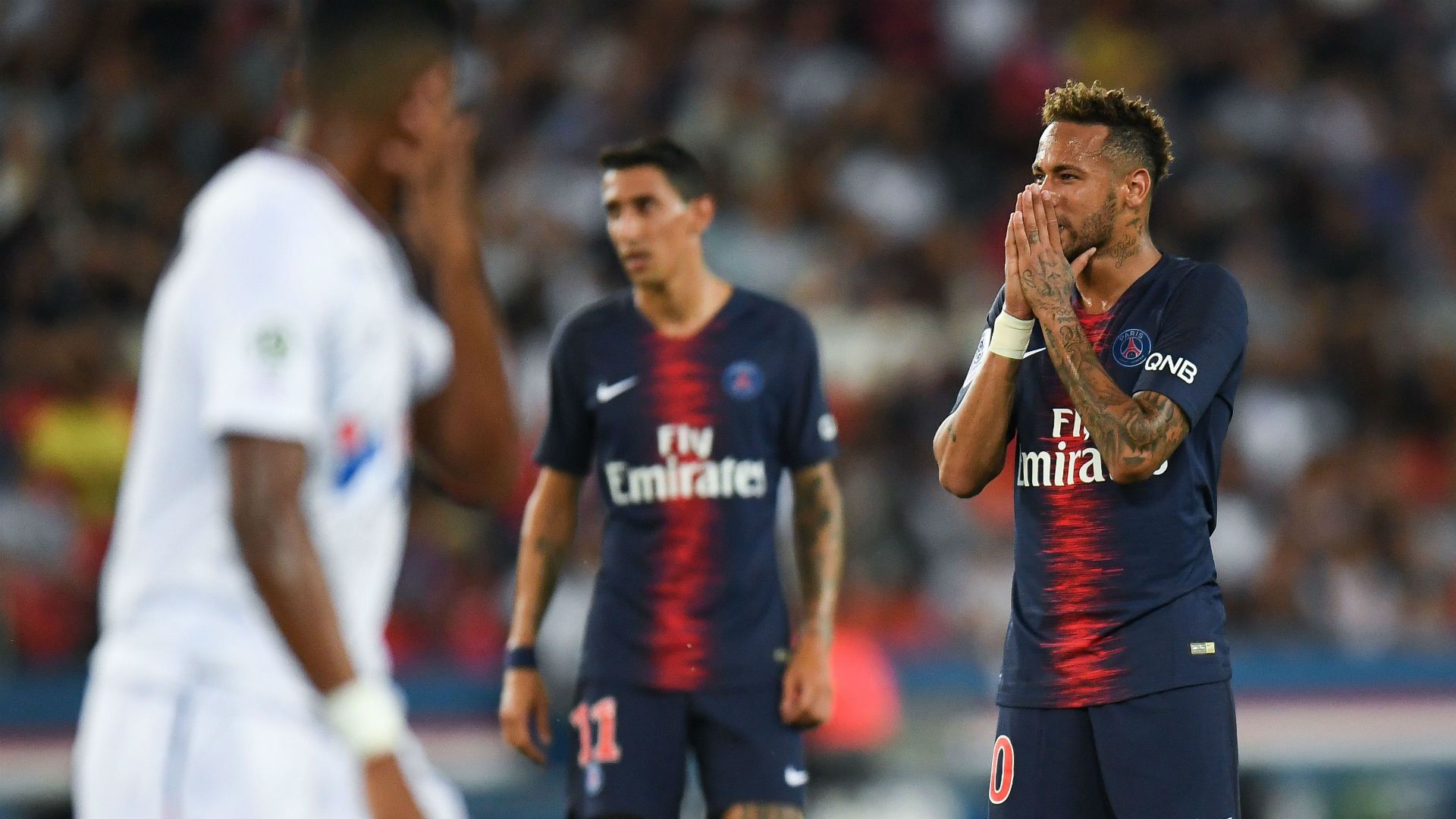 Neymar PSG Caen Ligue 1 12082018