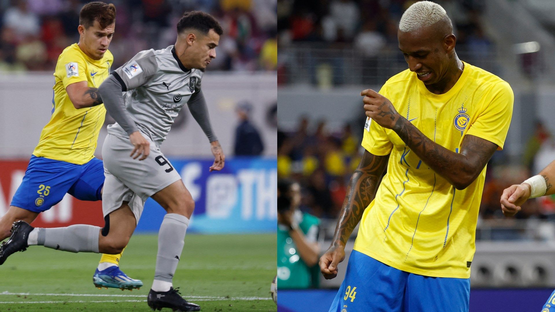 Nassr Duhail Talisca Philippe Coutinho 2023-2024