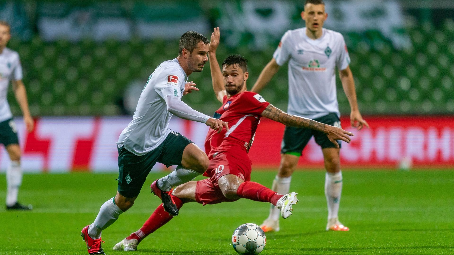 GER ONLY Werder Bremen Heidenheim Bundesliga Relegation 02-07-2020