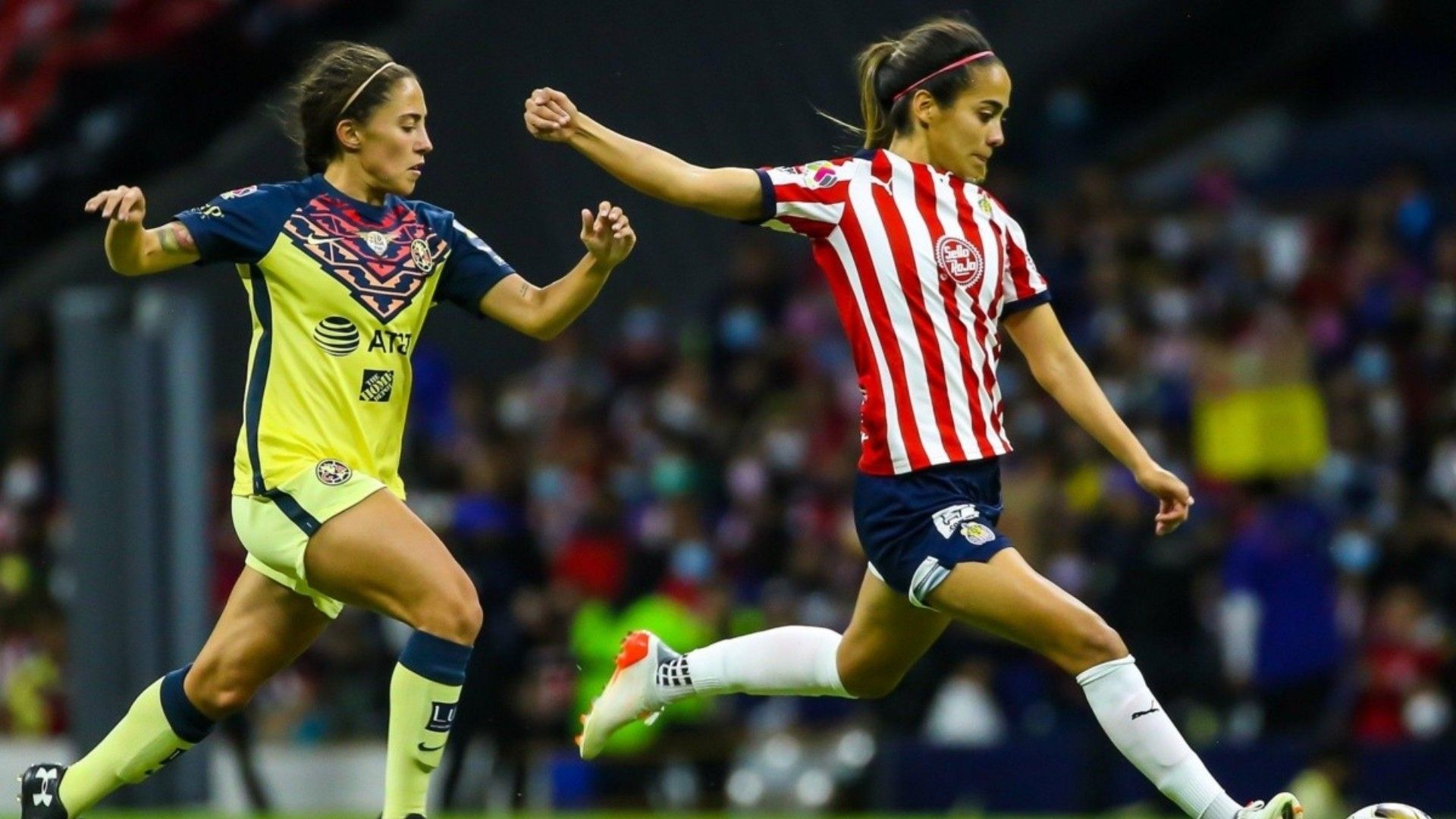 Eva González Carolina Jaramillo América Chivas Apertura 2021