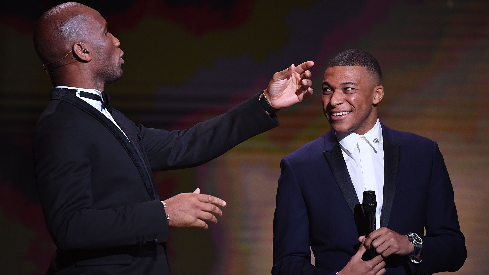 Didier Drogba Kylian Mbappe