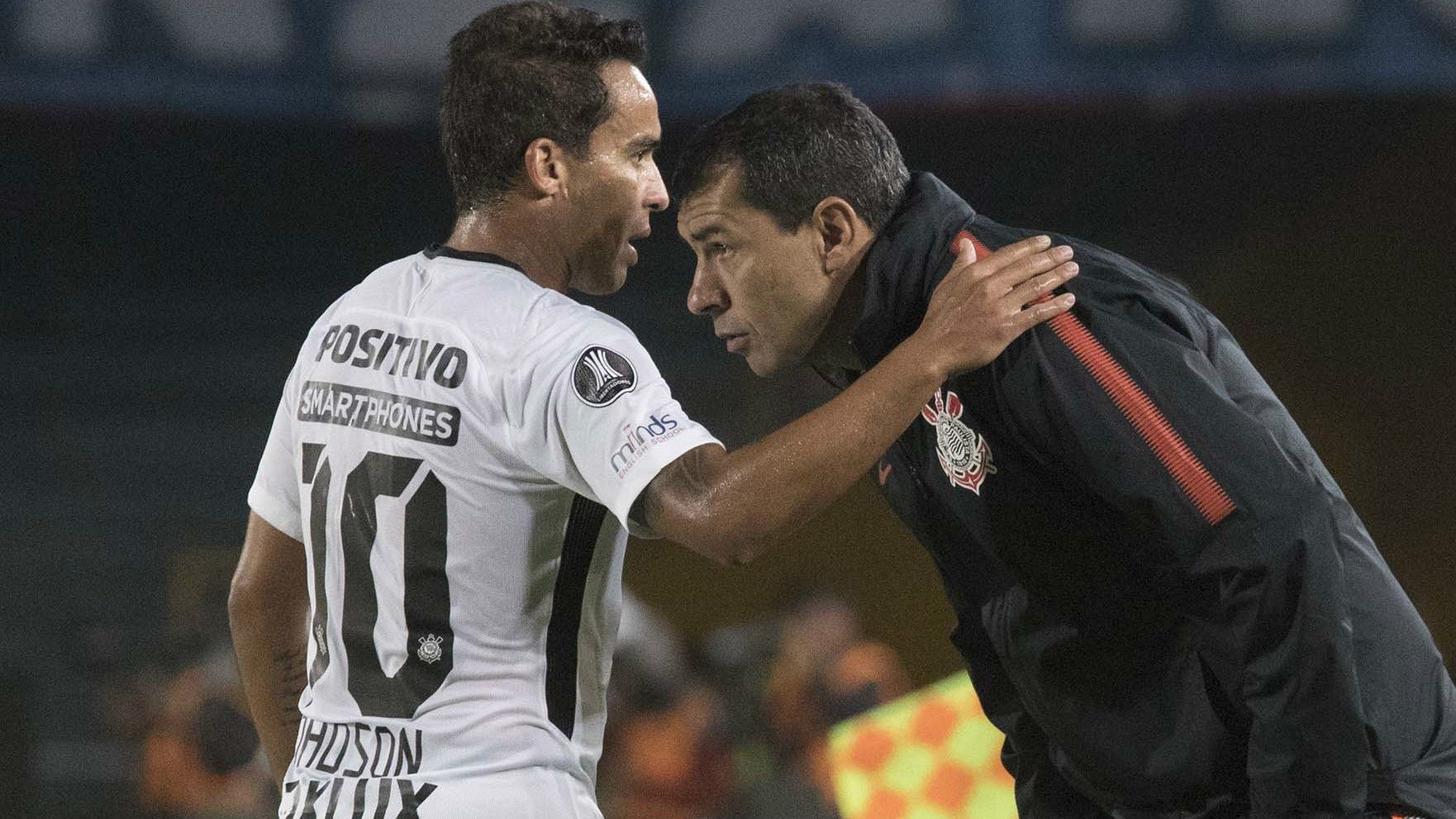 Jadson e Carille - Corinthians - 28/02/2018