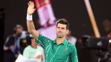 Novak Djokovic Australian Open 2020
