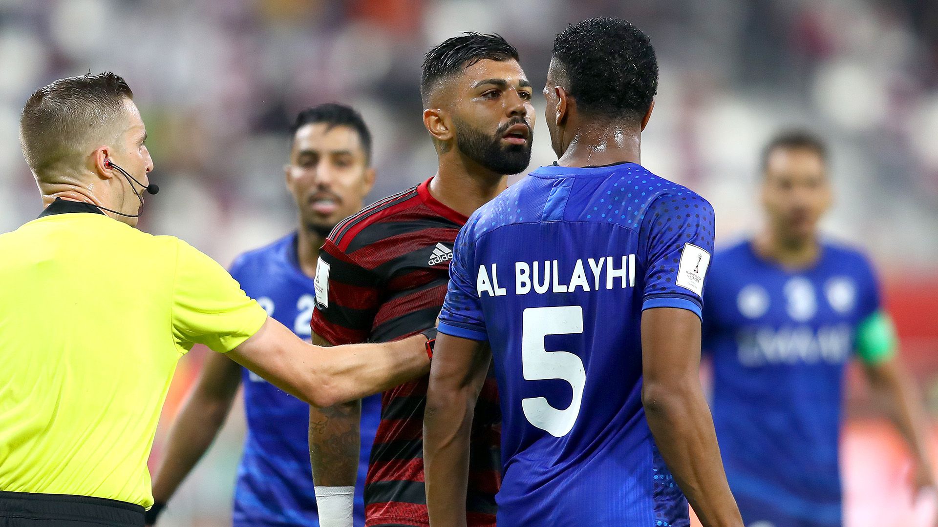 Gabigol Albulayhi Flamengo Al-Hilal Mundial de Clubes 17 12 2019