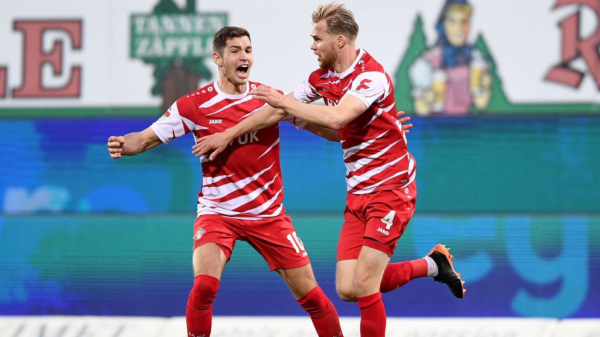 Marvin Pieringer Lars Dietz Wurzburger Kickers 2021