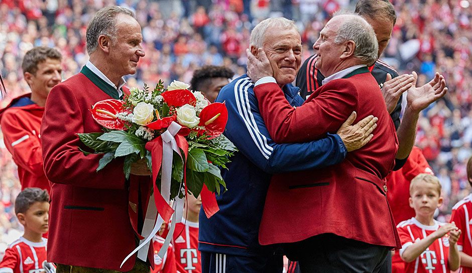 ONLY GERMANY Herman Gerland Karl Heinz Rummenigge Uli Hoeness