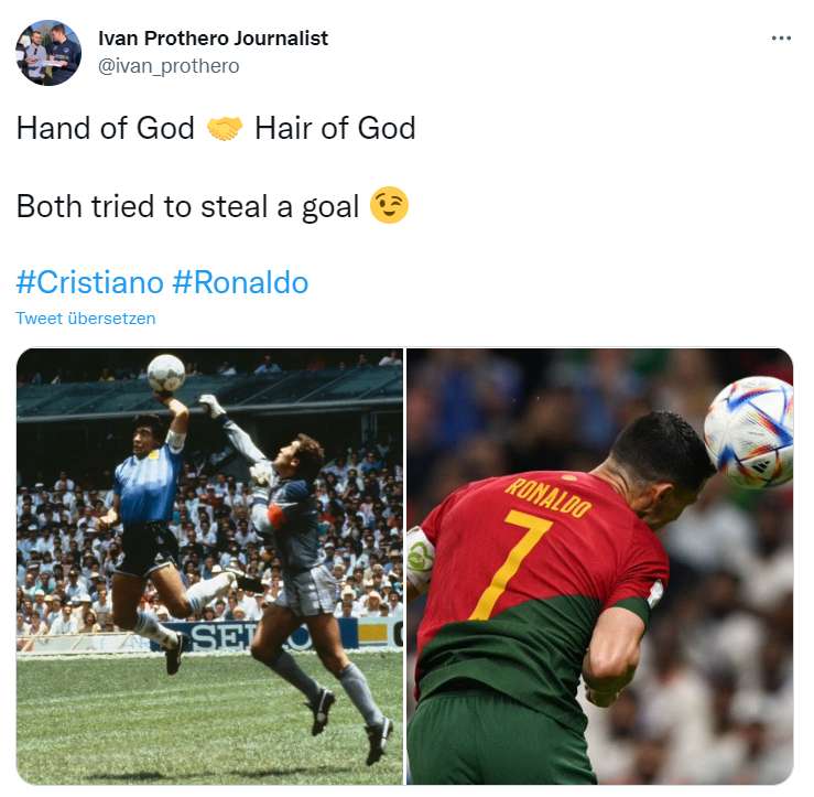 Cristiano Ronaldo Netzreaktionen