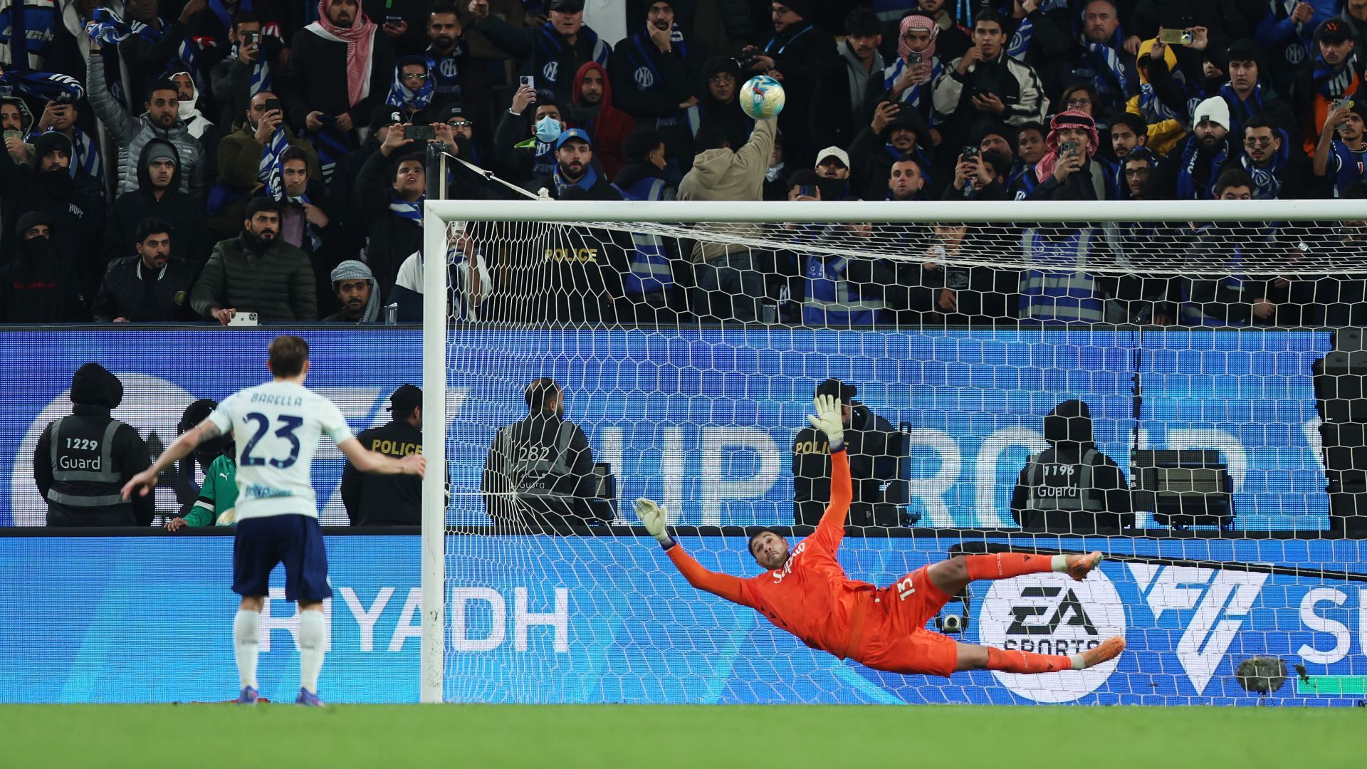 Nicolo Barella Bologna Inter Supercoppa Italiana