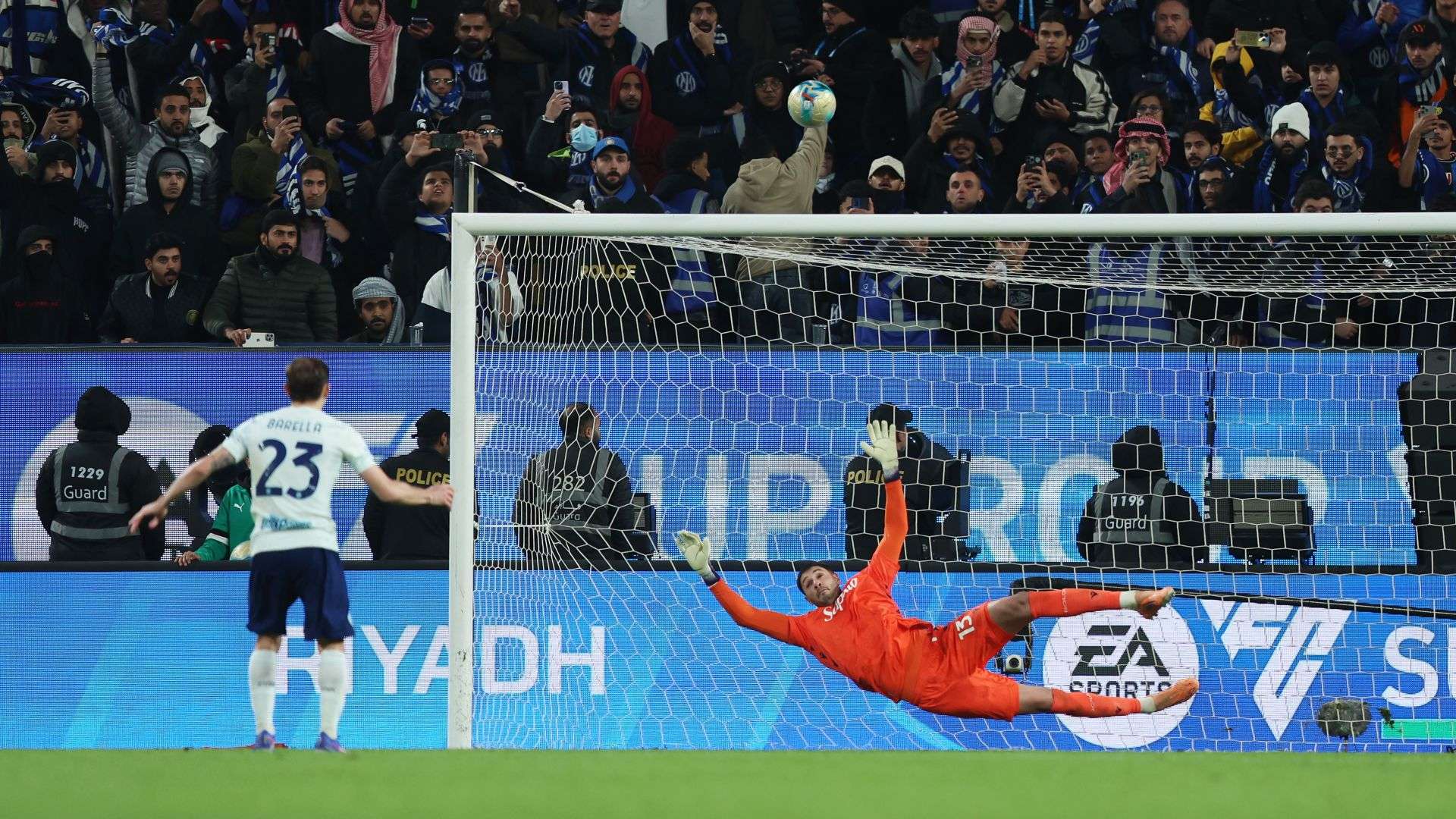 Nicolo Barella Bologna Inter Supercoppa Italiana