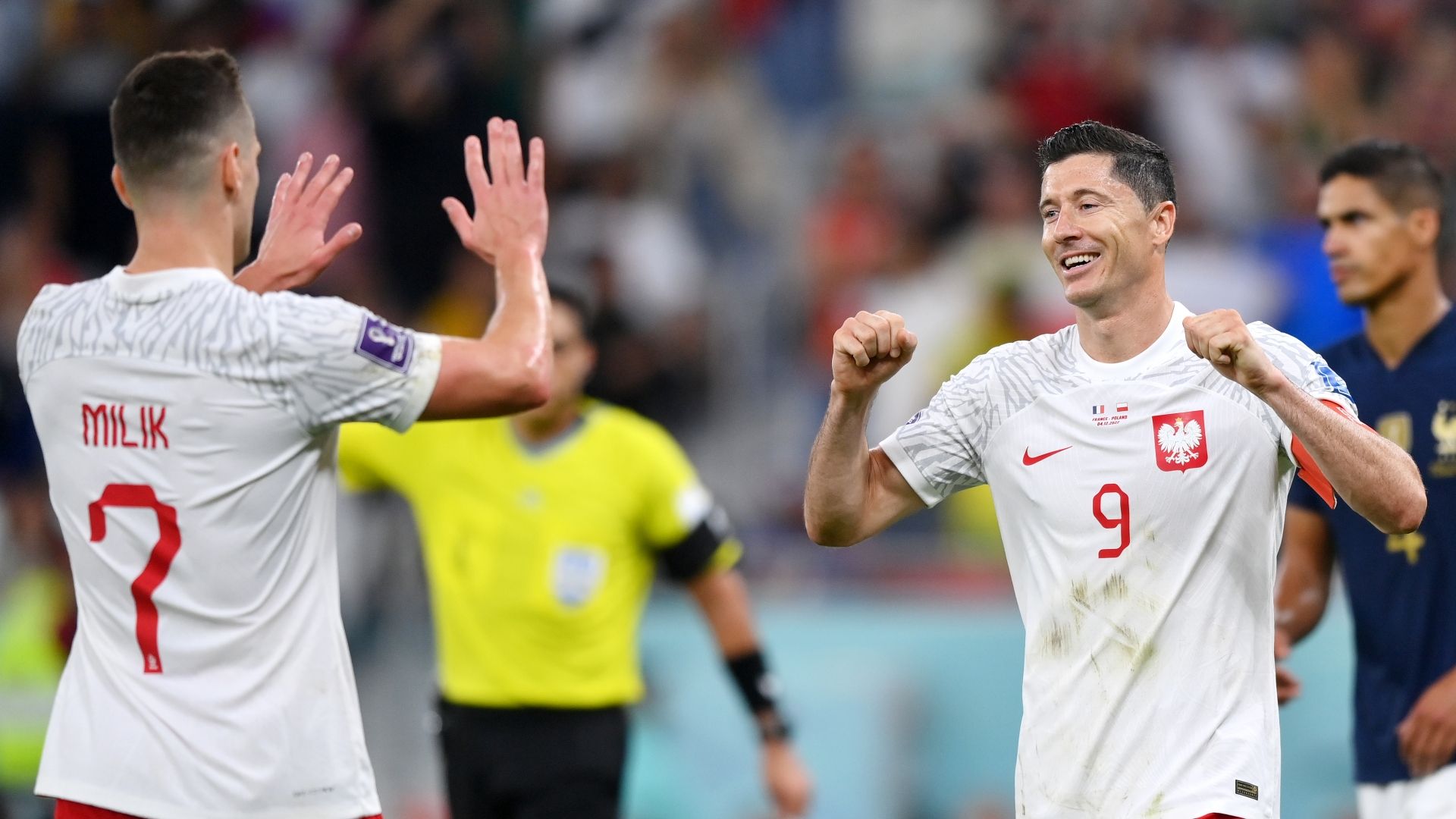 Robert Lewandowski Arkadiusz Milik Poland