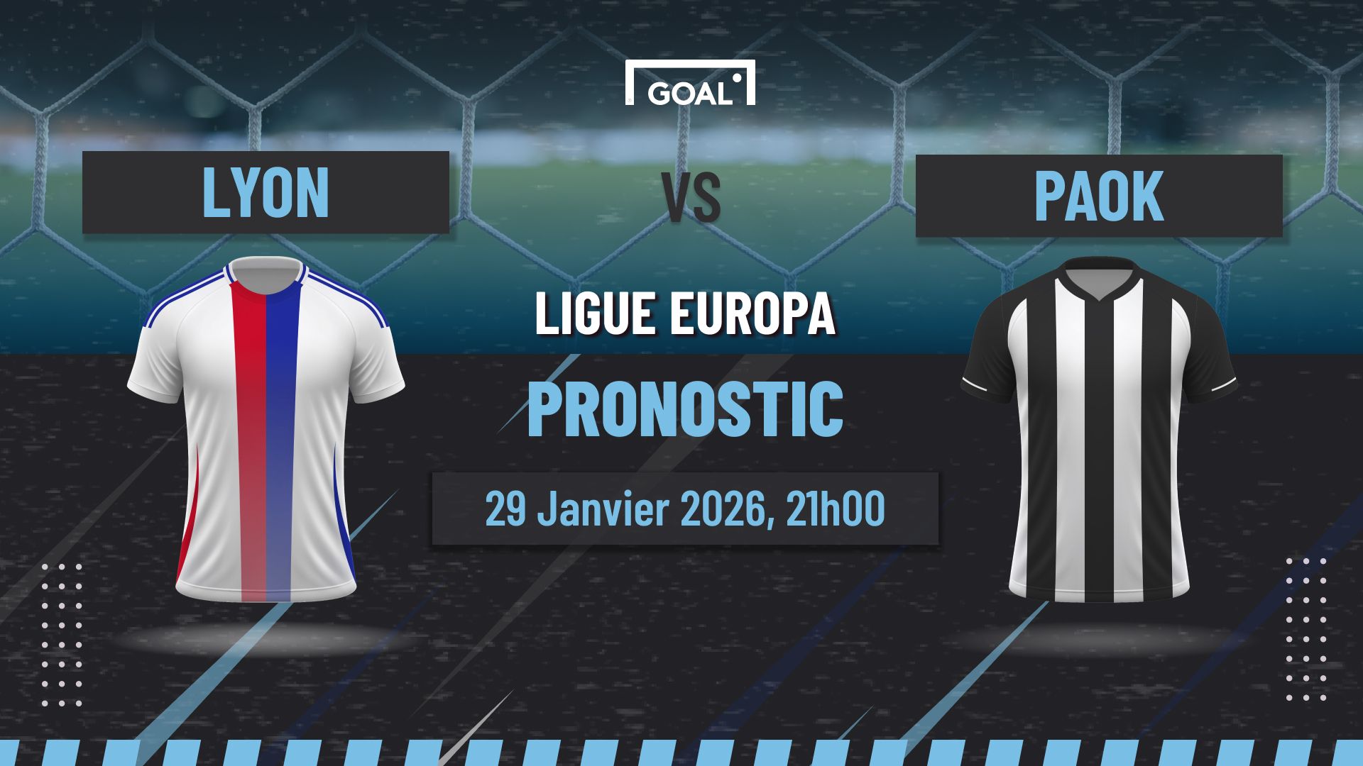 Pronostic Lyon vs PAOK