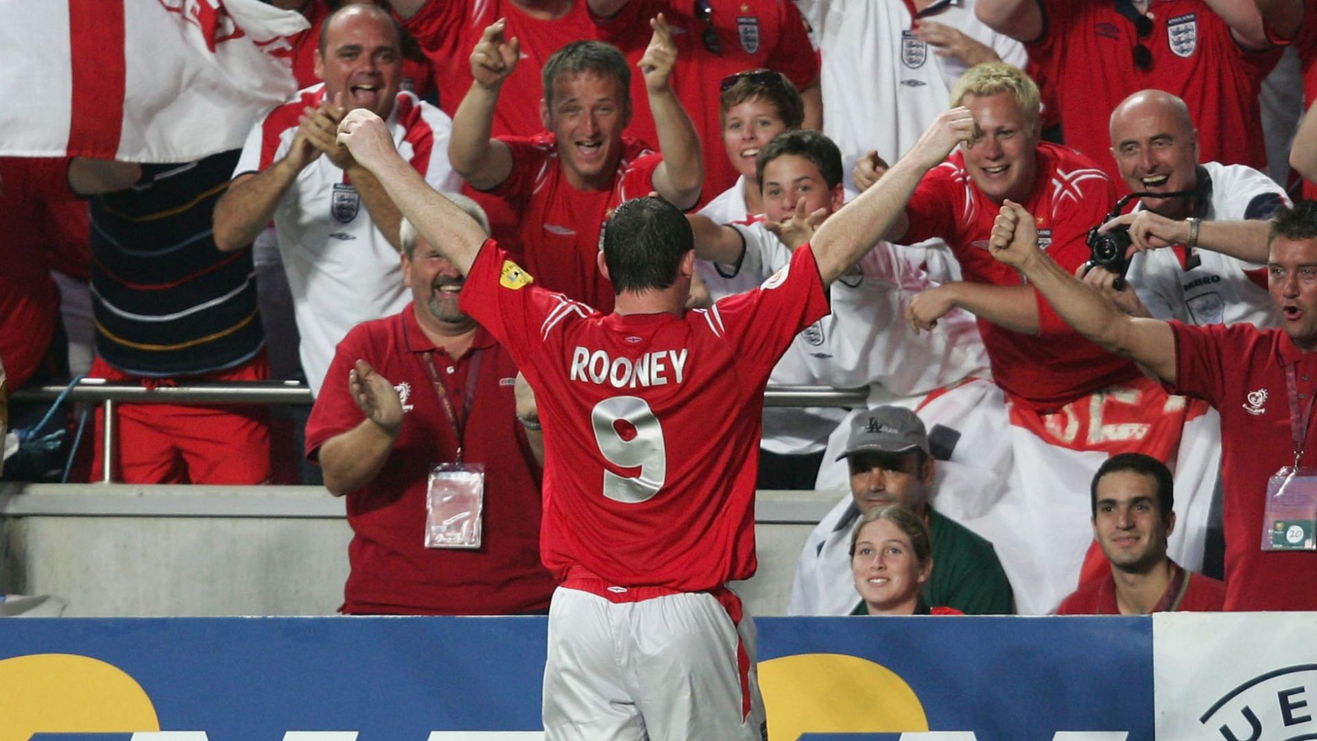 Wayne Rooney England Euro 2004 