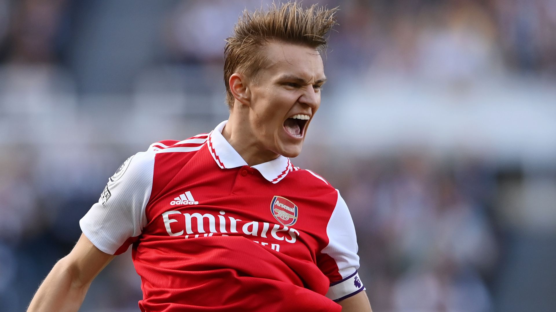 Martin Odegaard Arsenal Newcastle 2022-23