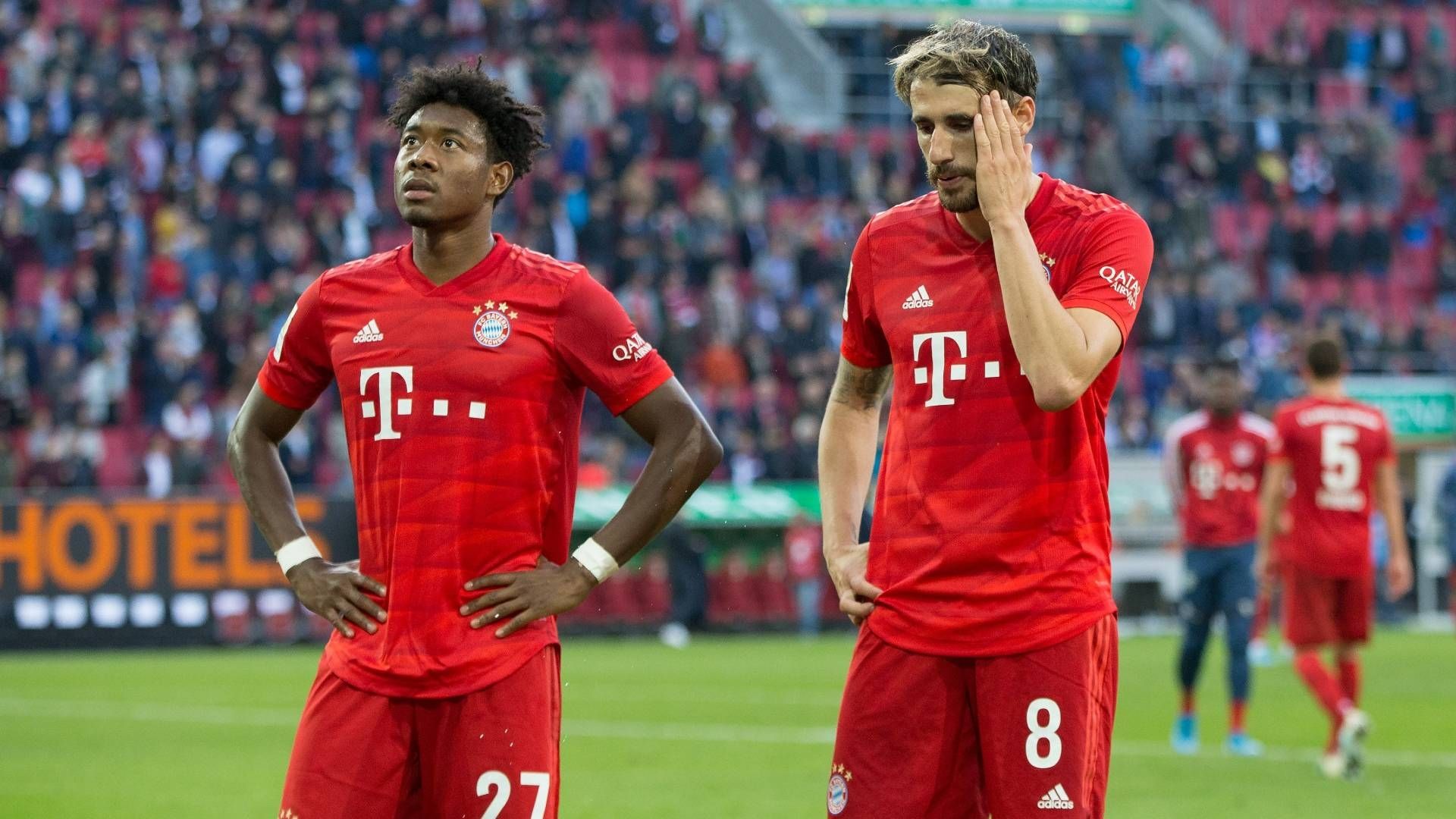 GER ONLY David Alaba Javi Martinez FC Bayern München