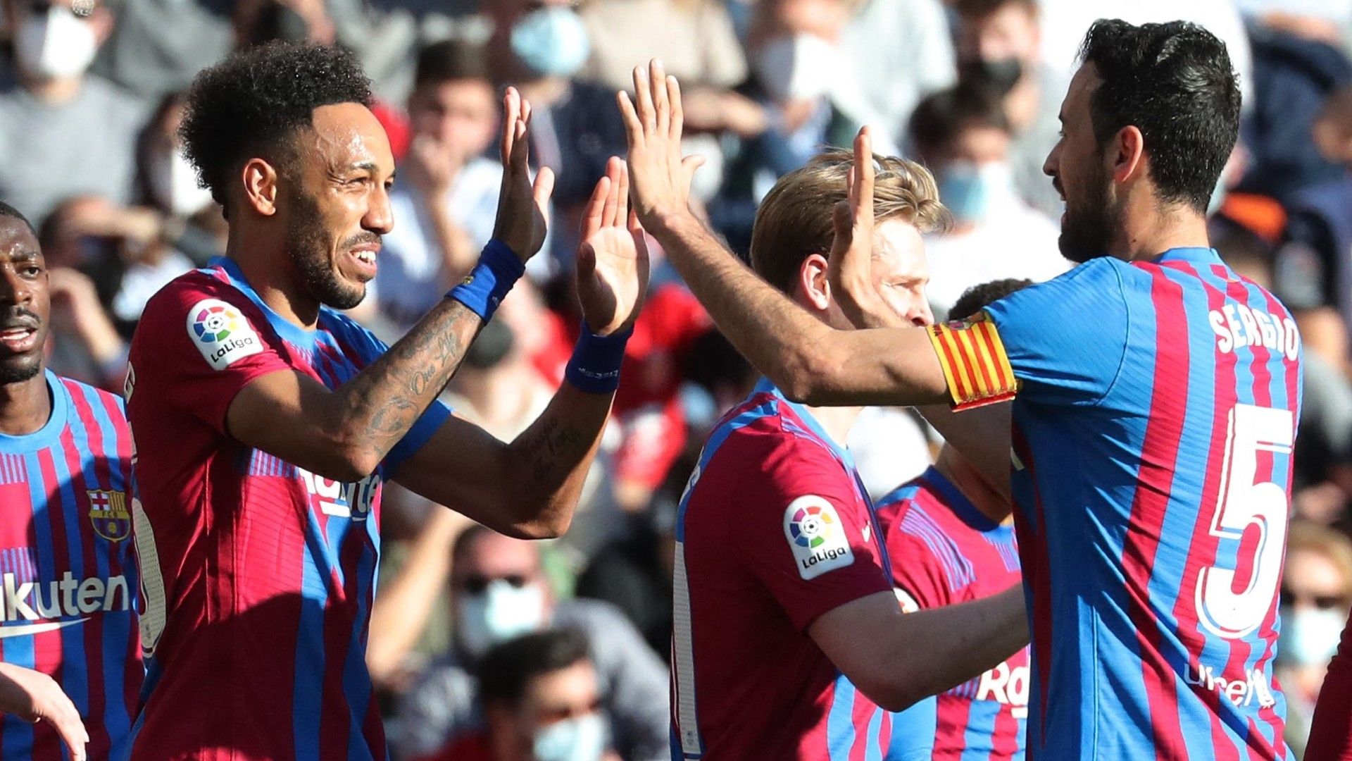 Pierre-Emerick Aubameyang Barcelona 2021-22