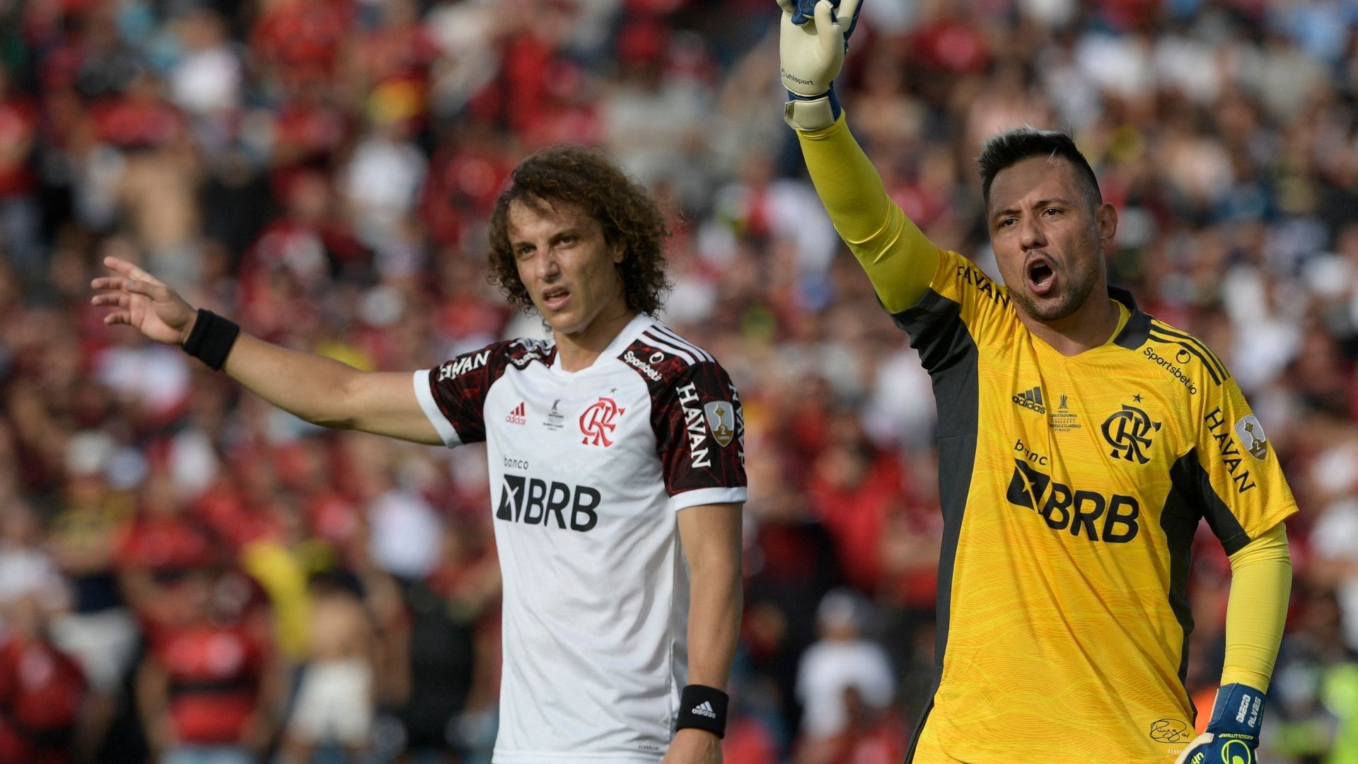 David Luiz, Diego Alves, Palmeiras x Flamengo, final da Copa Libertadores, 27112021