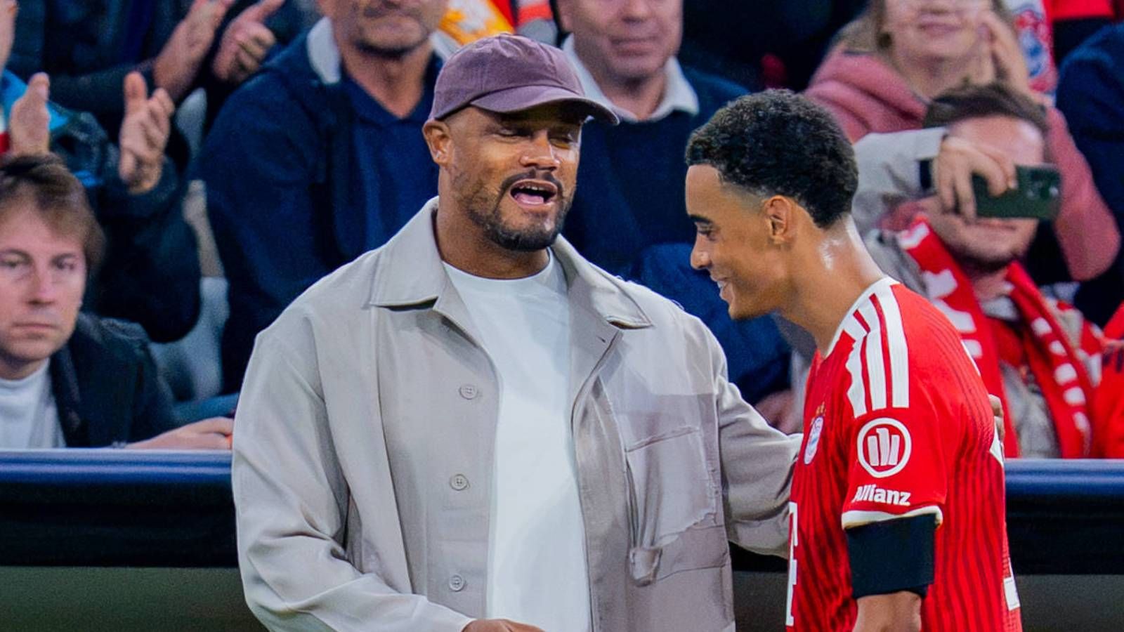 Vincent Kompany & Jamal Musiala FC Bayern