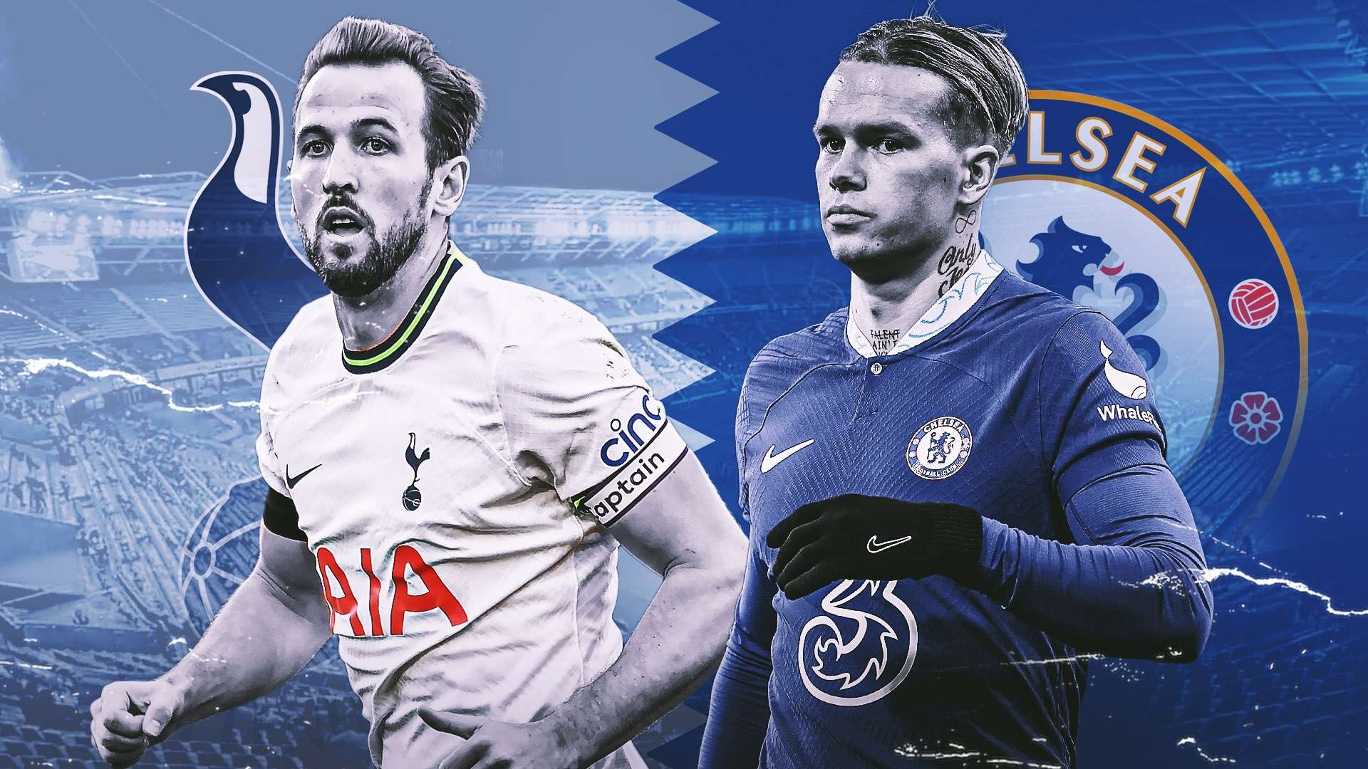 Harry Kane Mykhailo Mudryk Tottenham Chelsea