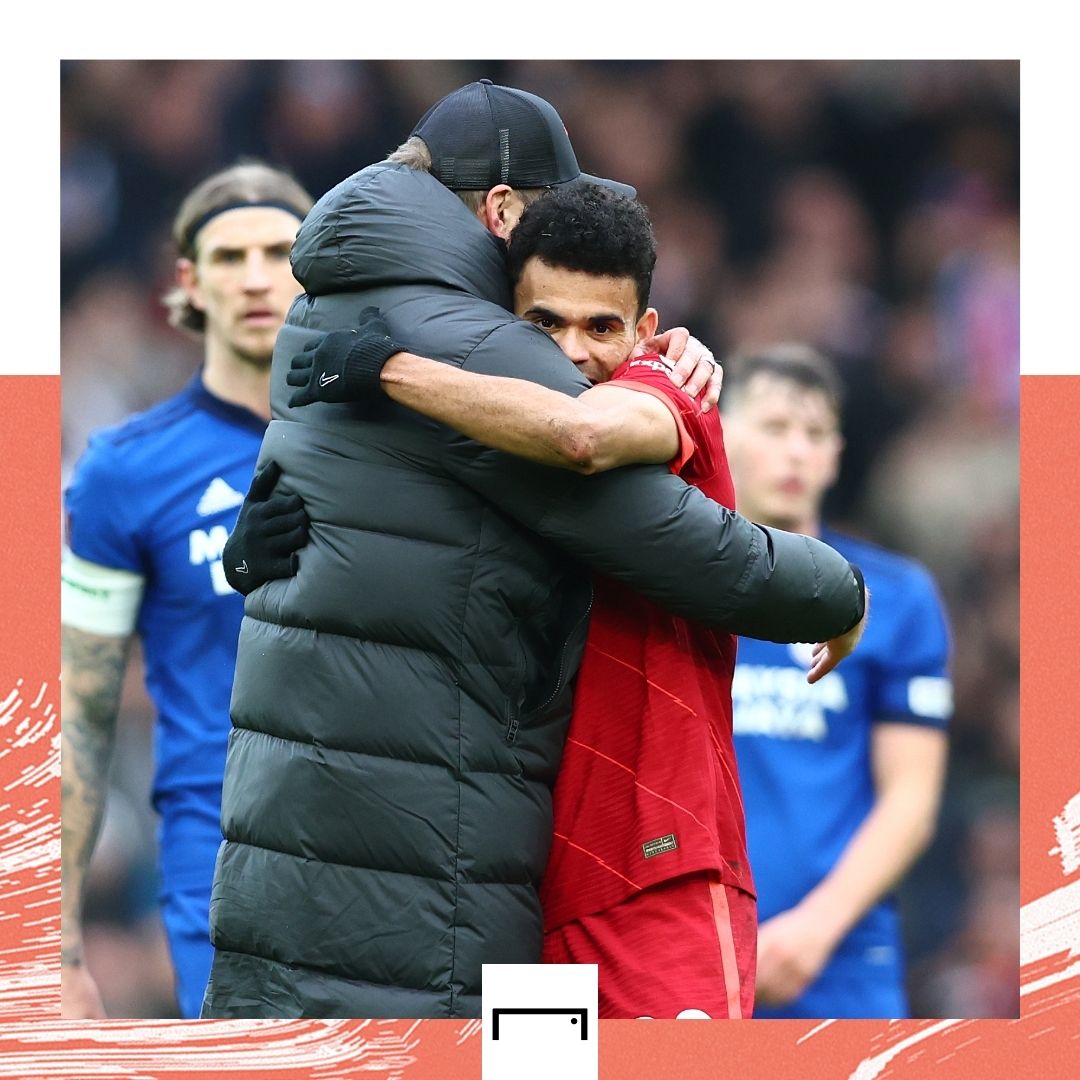 Luis Diaz Jurgen Klopp Liverpool GFX