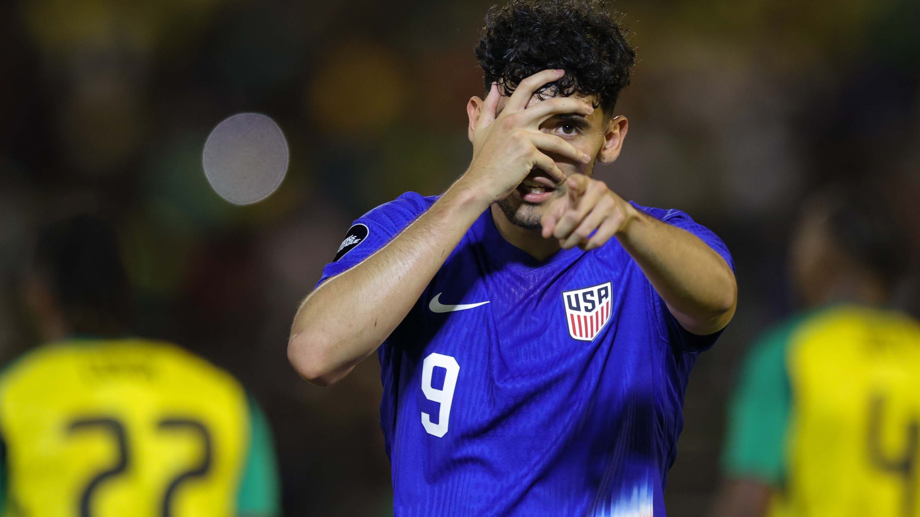 Ricardo Pepi USMNT vs Jamaica HIC