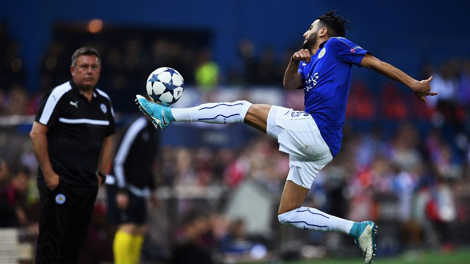 Riyad Mahrez Atletico Madrid Leicester City UCL 12042017