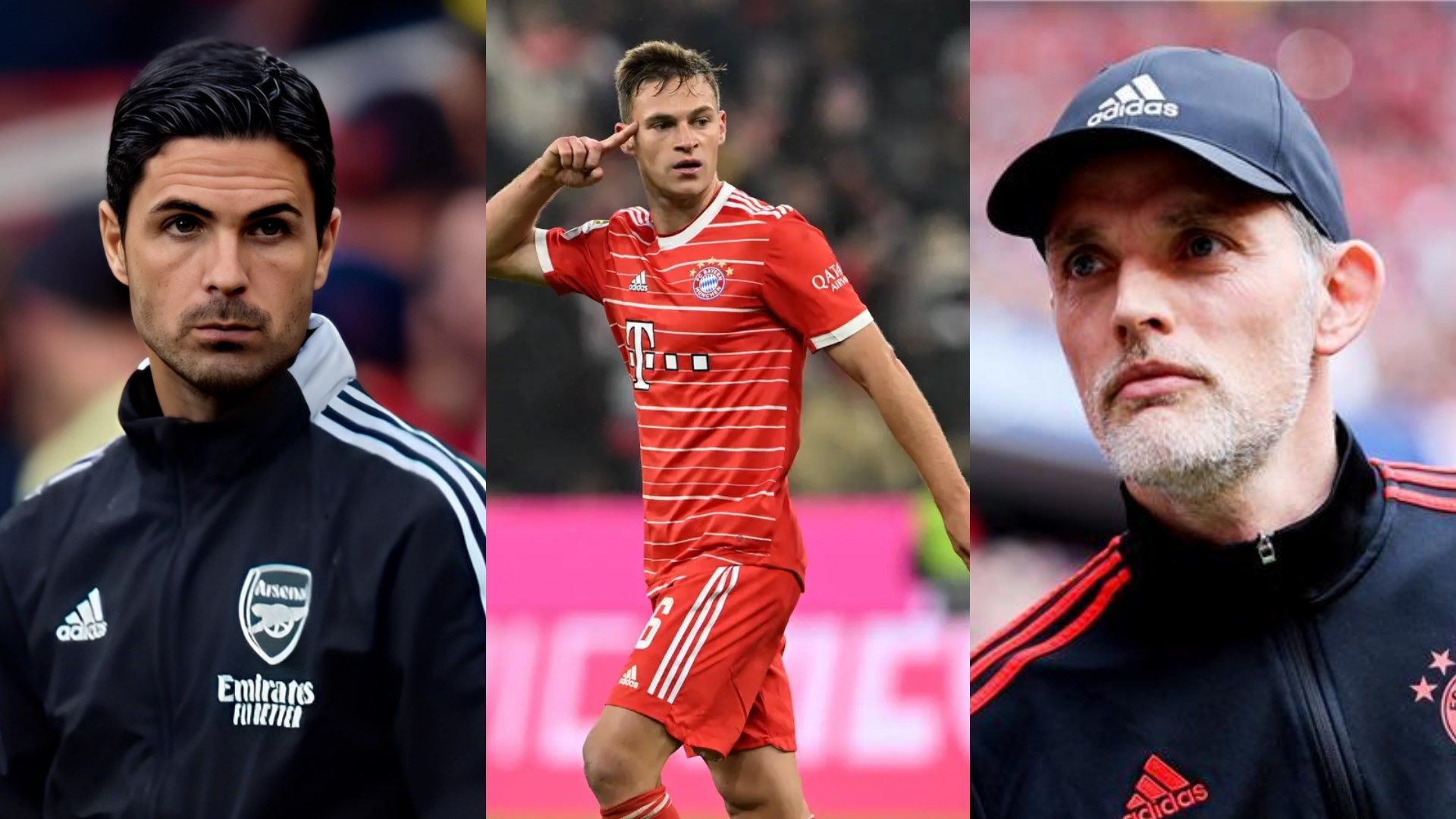 Joshua Kimmich Thomas Tuchel Bayern Mikel Arteta Arsenal UCL 2024