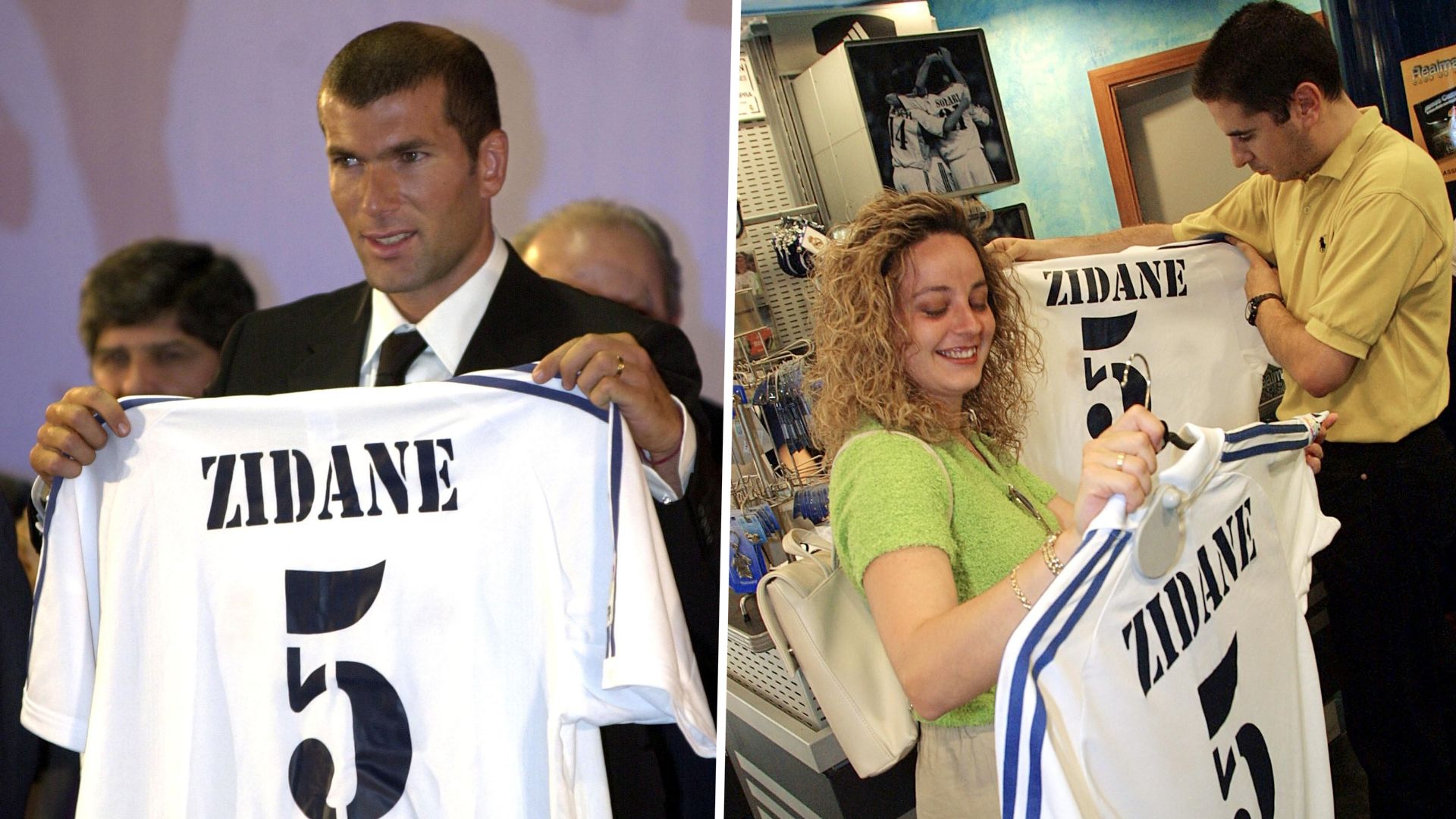 9 juillet 2001 Zidane transfert Real Madrid