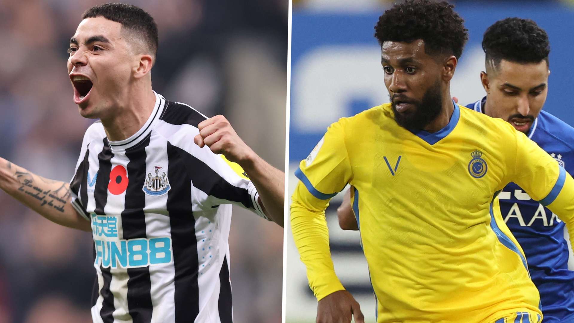 Newcastle Almiron Al-Nassr