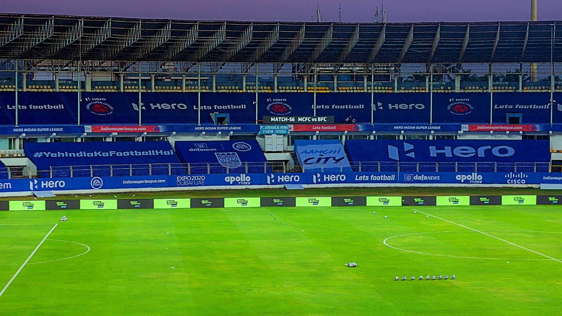 Fatorda stadium Indian Super League ground