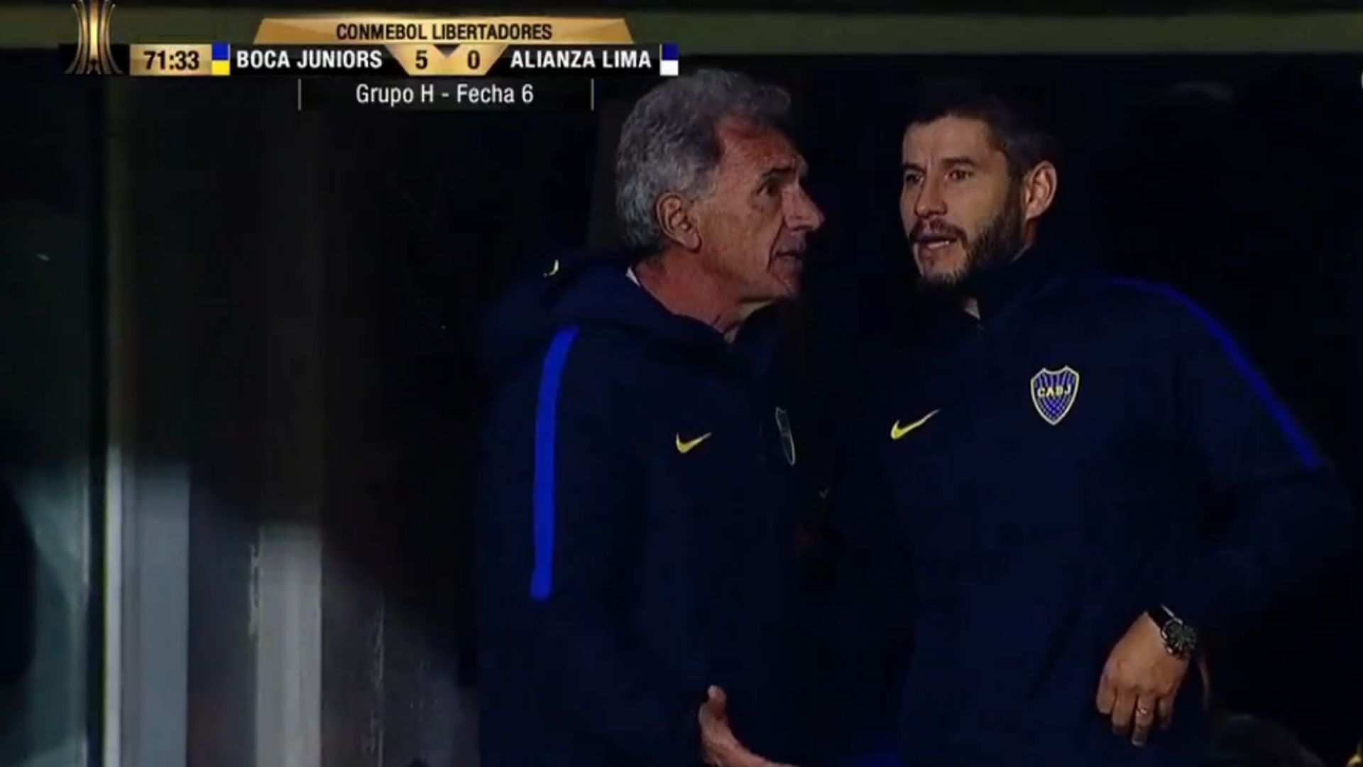 CAPTURA Javier Valdecantos Boca Alianza Lima Copa Libertadores 16052018