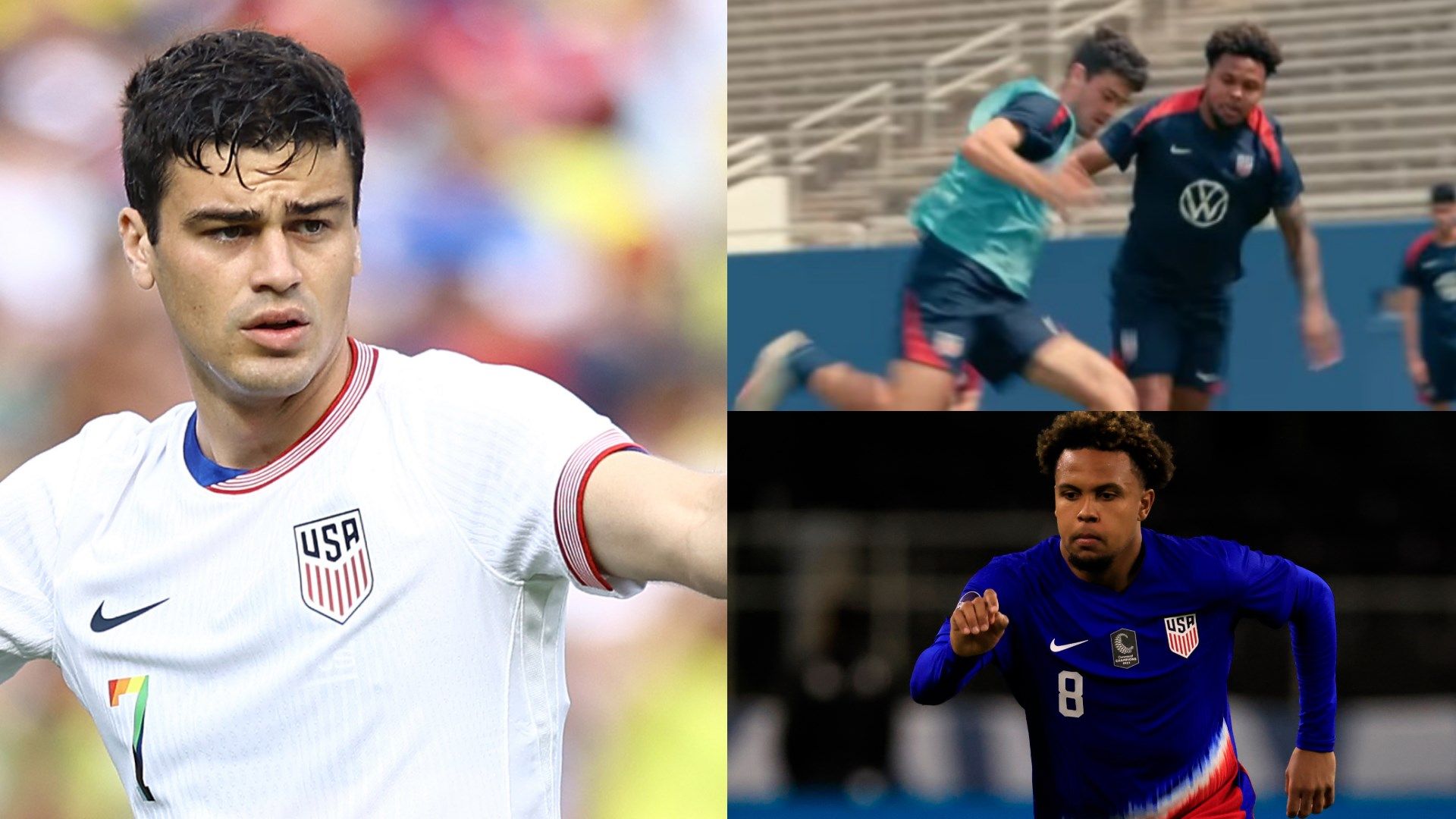 Gio Reyna Weston Mckennie GFX