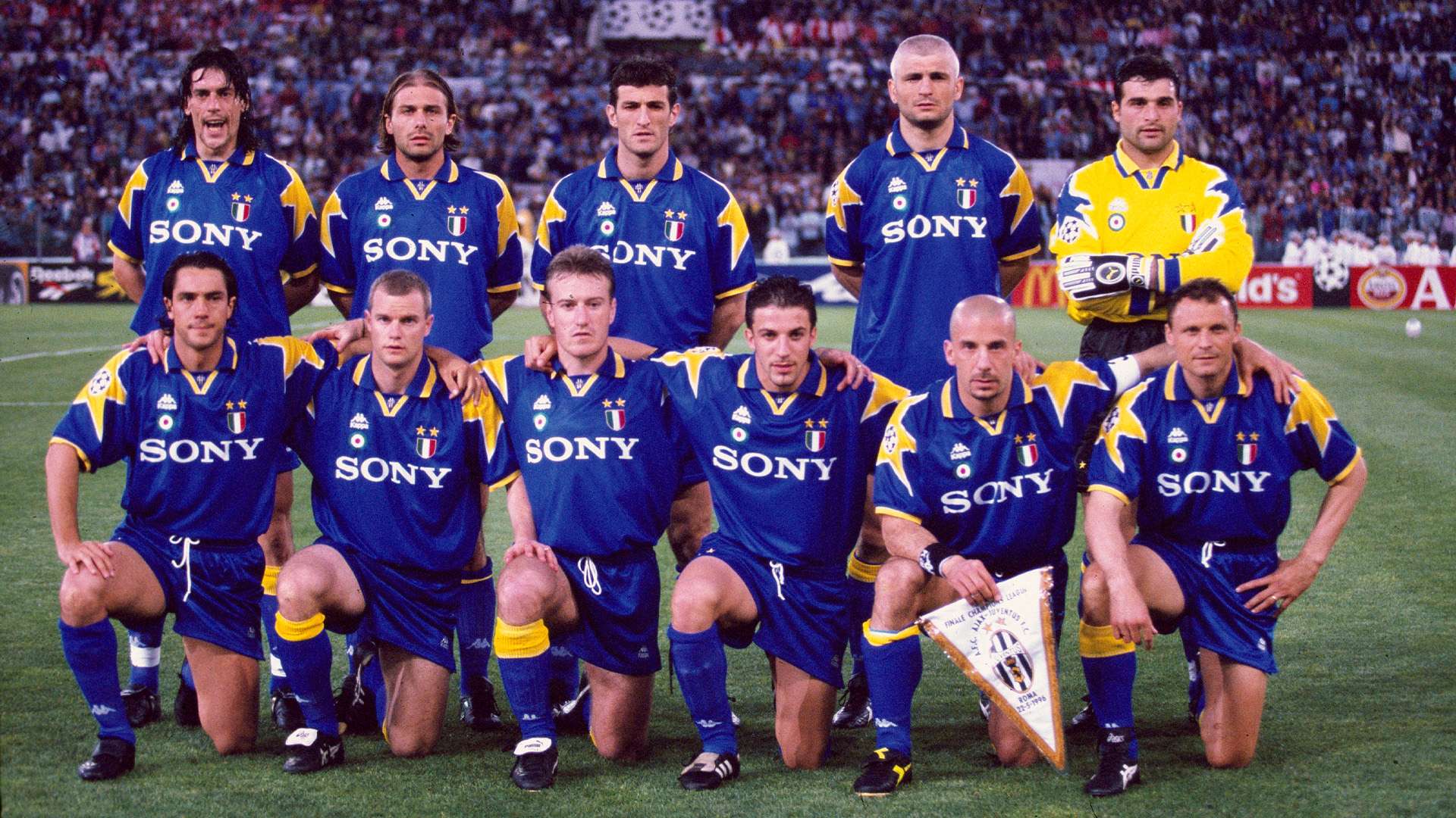 Juventus 1996 Champions League final