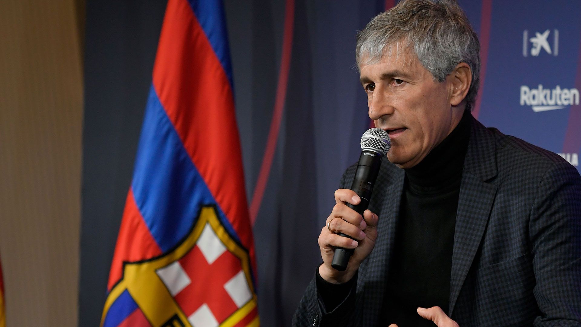 Quique Setien Barcelona