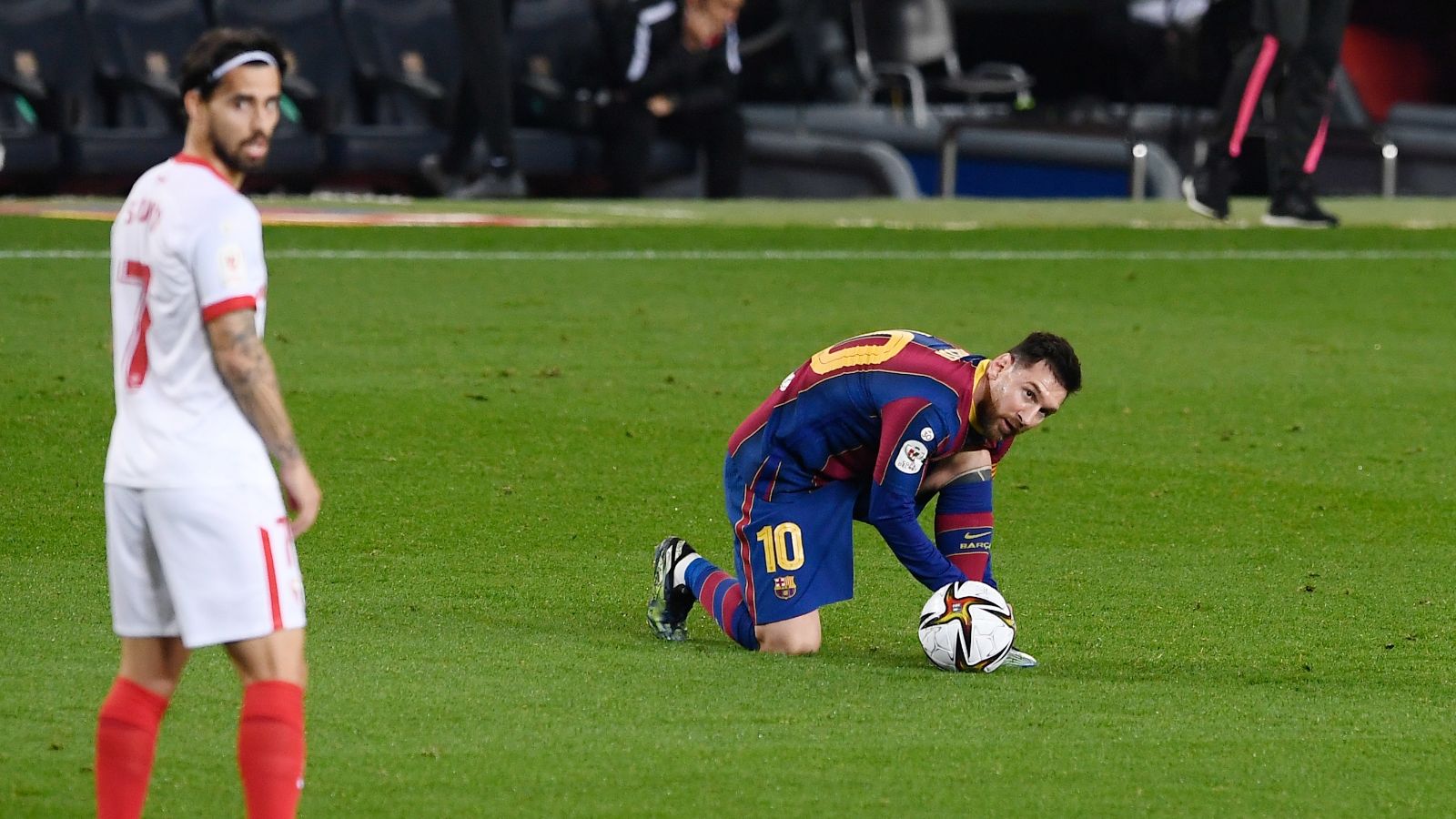 Messi Barcelona Sevilla Copa del Rey