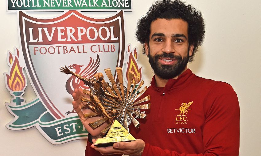 Mohamed Salah BBC African player of the year