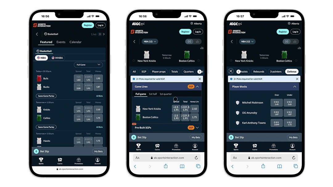 SIA Alberta NBA markets