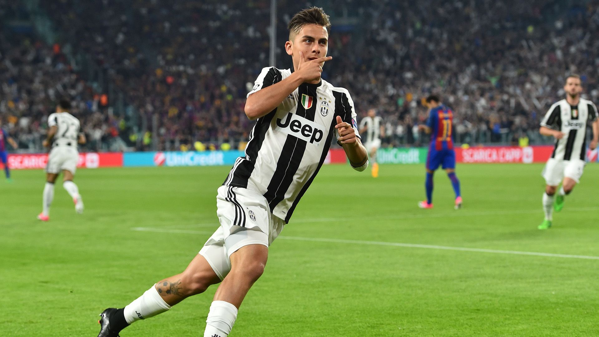 paulo dybala juventus turin champions league 041117