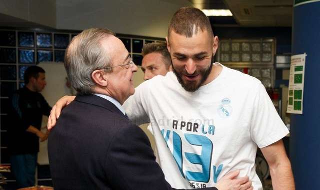 Karim Benzema Florentino Pérez