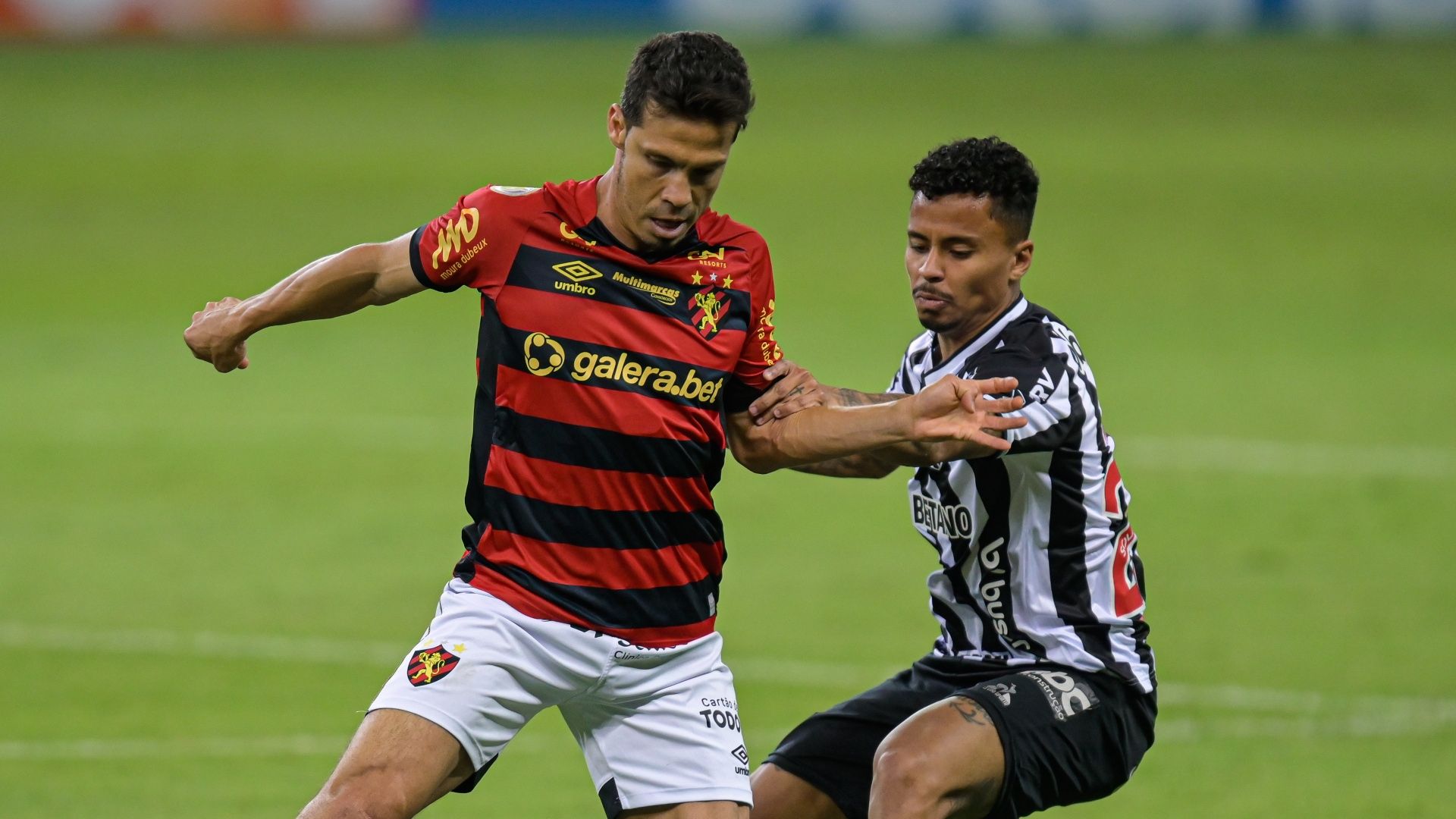 Hernanes, Allan Atlético-MG x Sport Recife, Brasileirão, 18092021