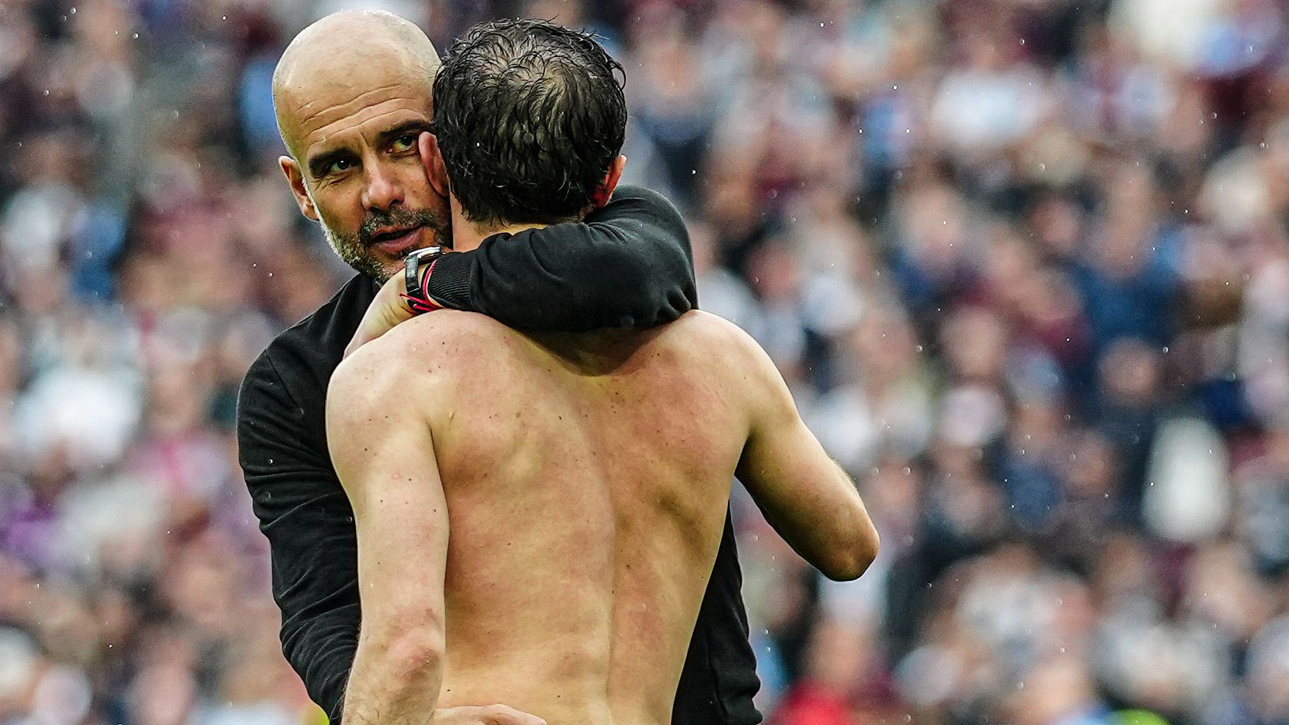 Pep Guardiola Bernardo Silva 2021-22