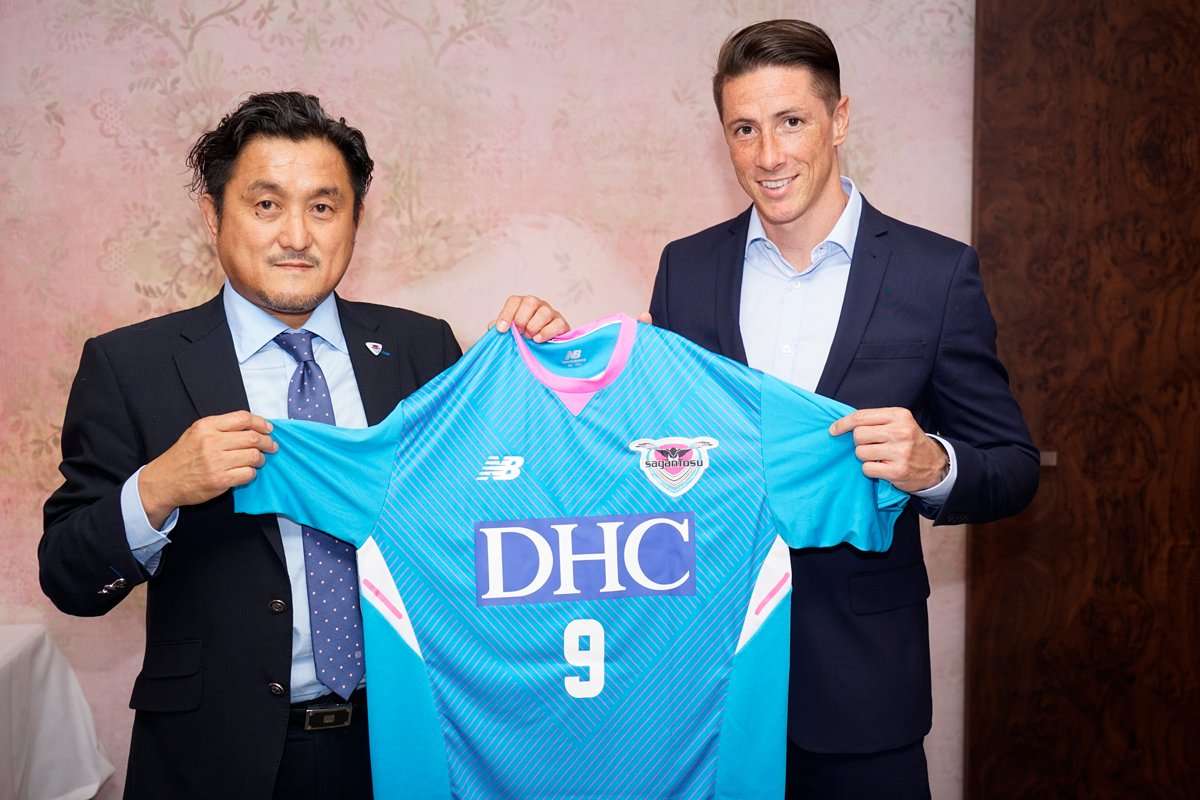 Fernando Torres unvieled as Sagan Tosu player