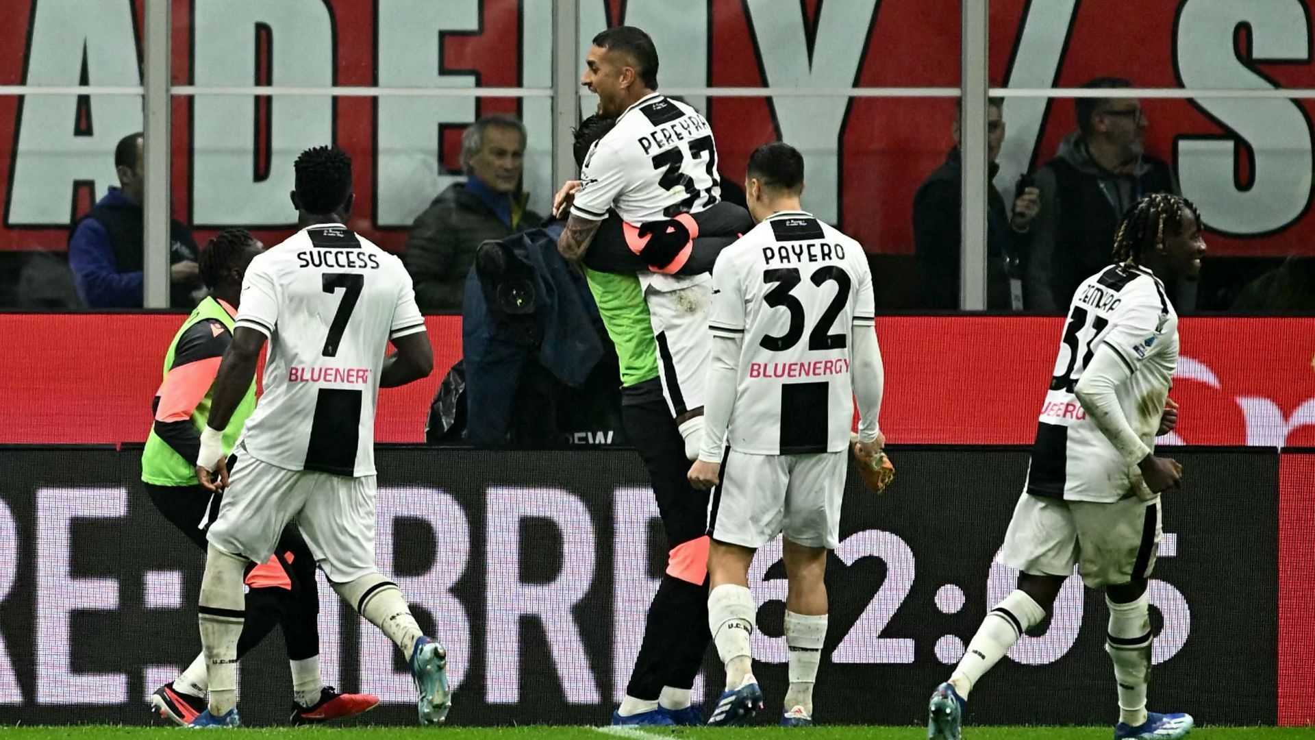 Roberto Pereyra Milan Udinese Serie A