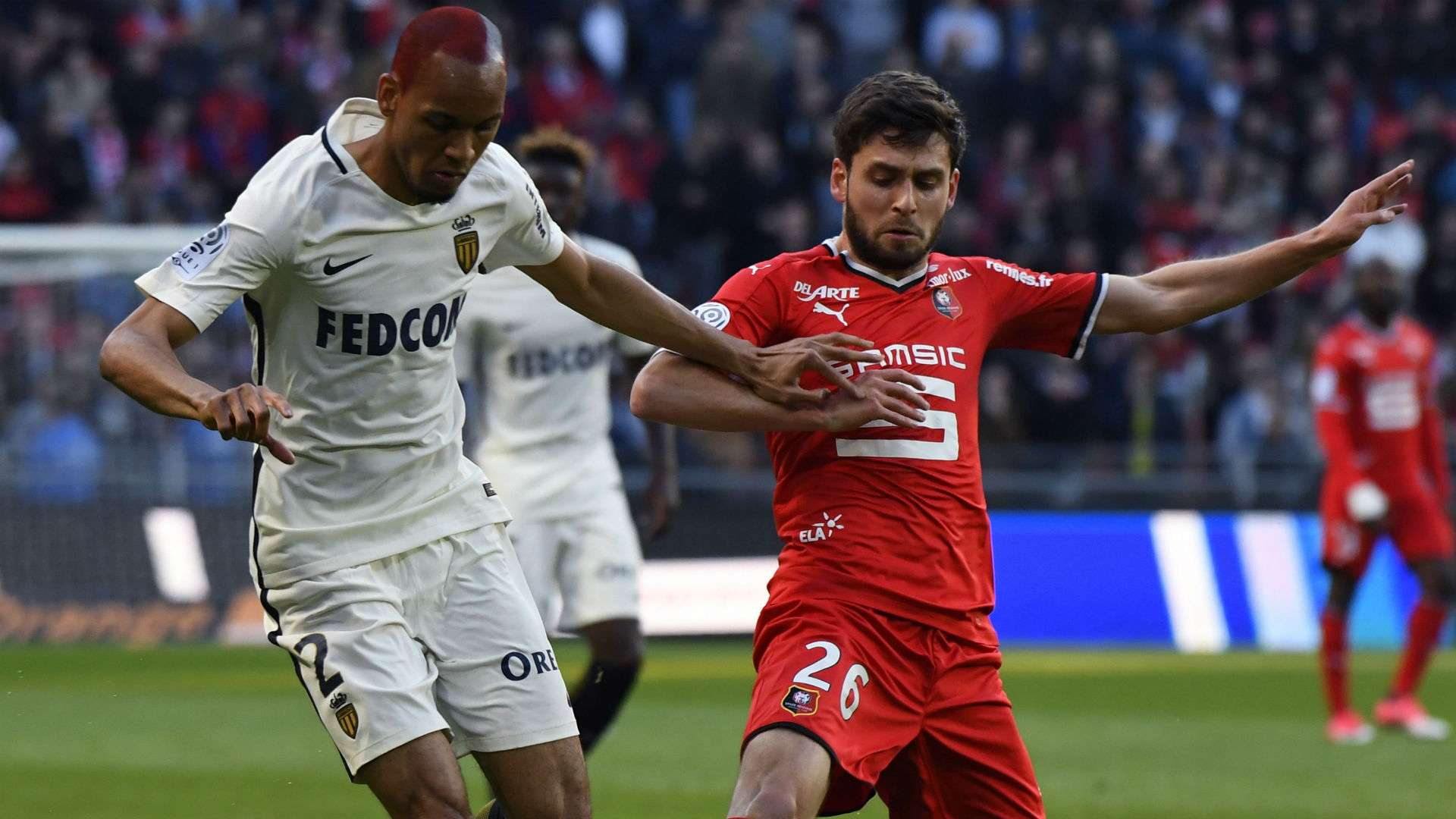 Sanjin Prcic Fabinho Rennes Monaco Ligue 1 20052017