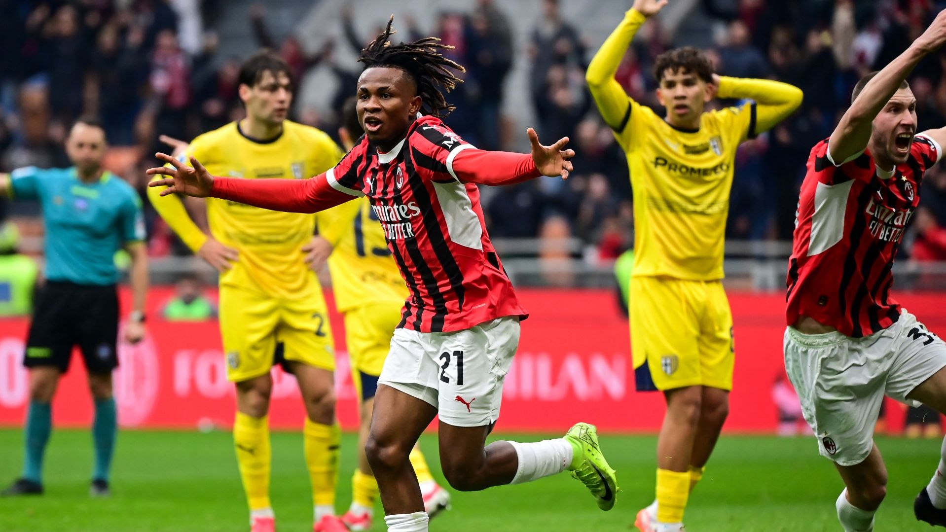 Samuel Chukwueze Milan Parma 26012025