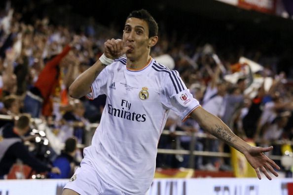 ANGEL DI MARIA BARCELONA REAL MADRID COPA DEL REY 04162014
