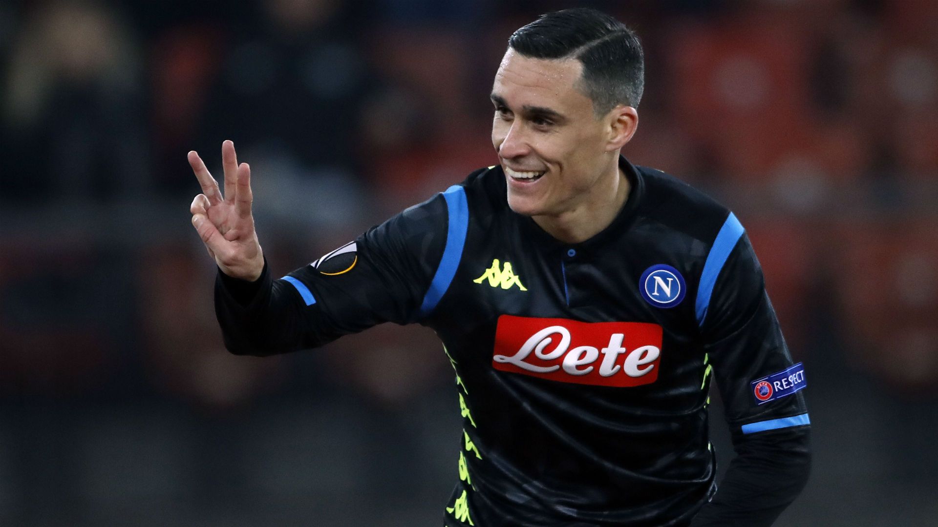 Callejon Zurigo Napoli Europa League