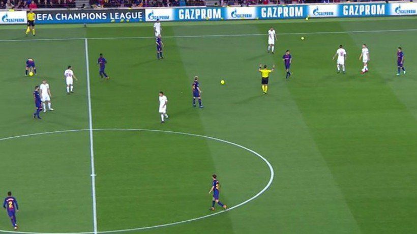 Globos amarillos Camp Nou