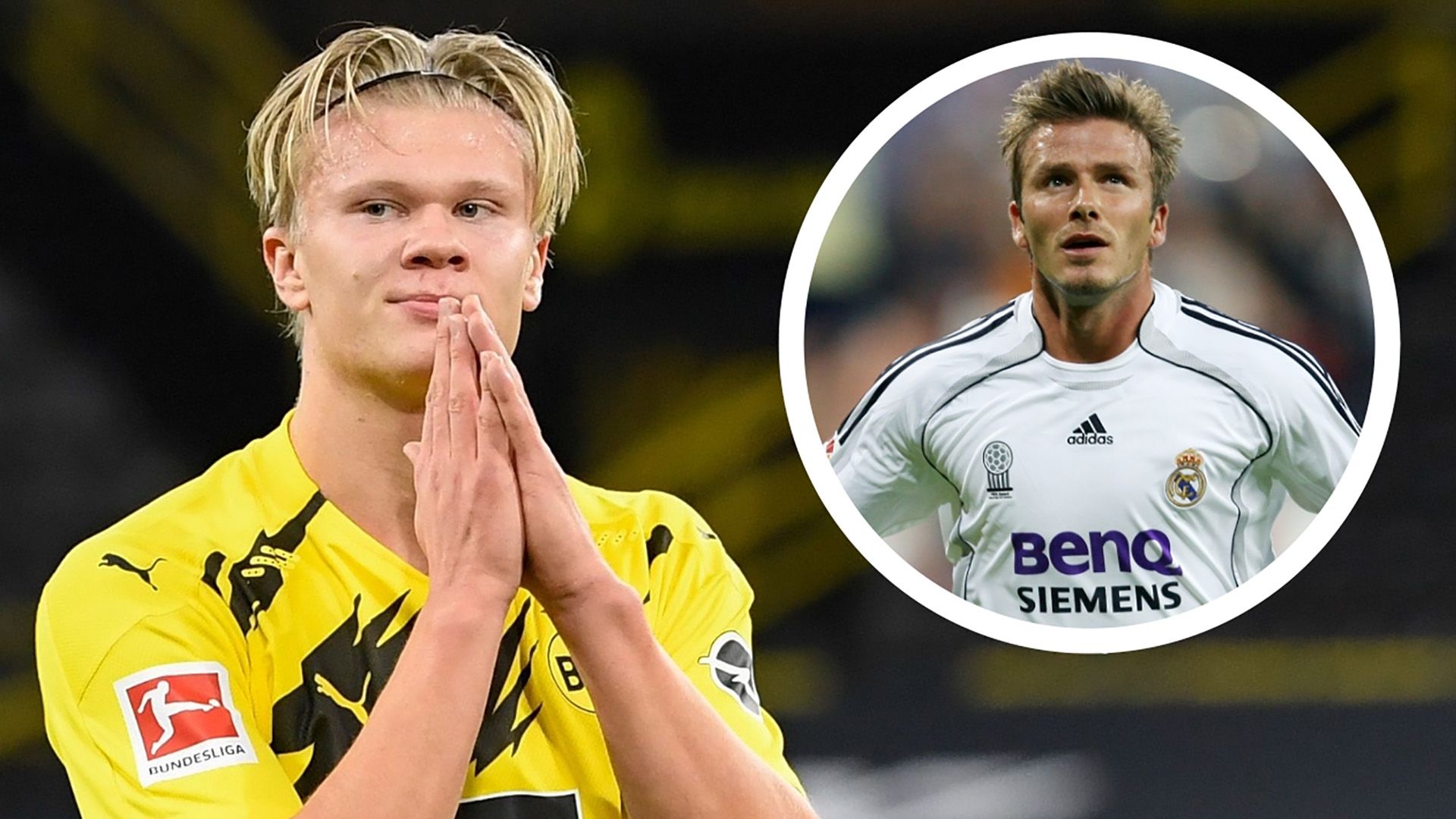 Erling Haaland David Beckham