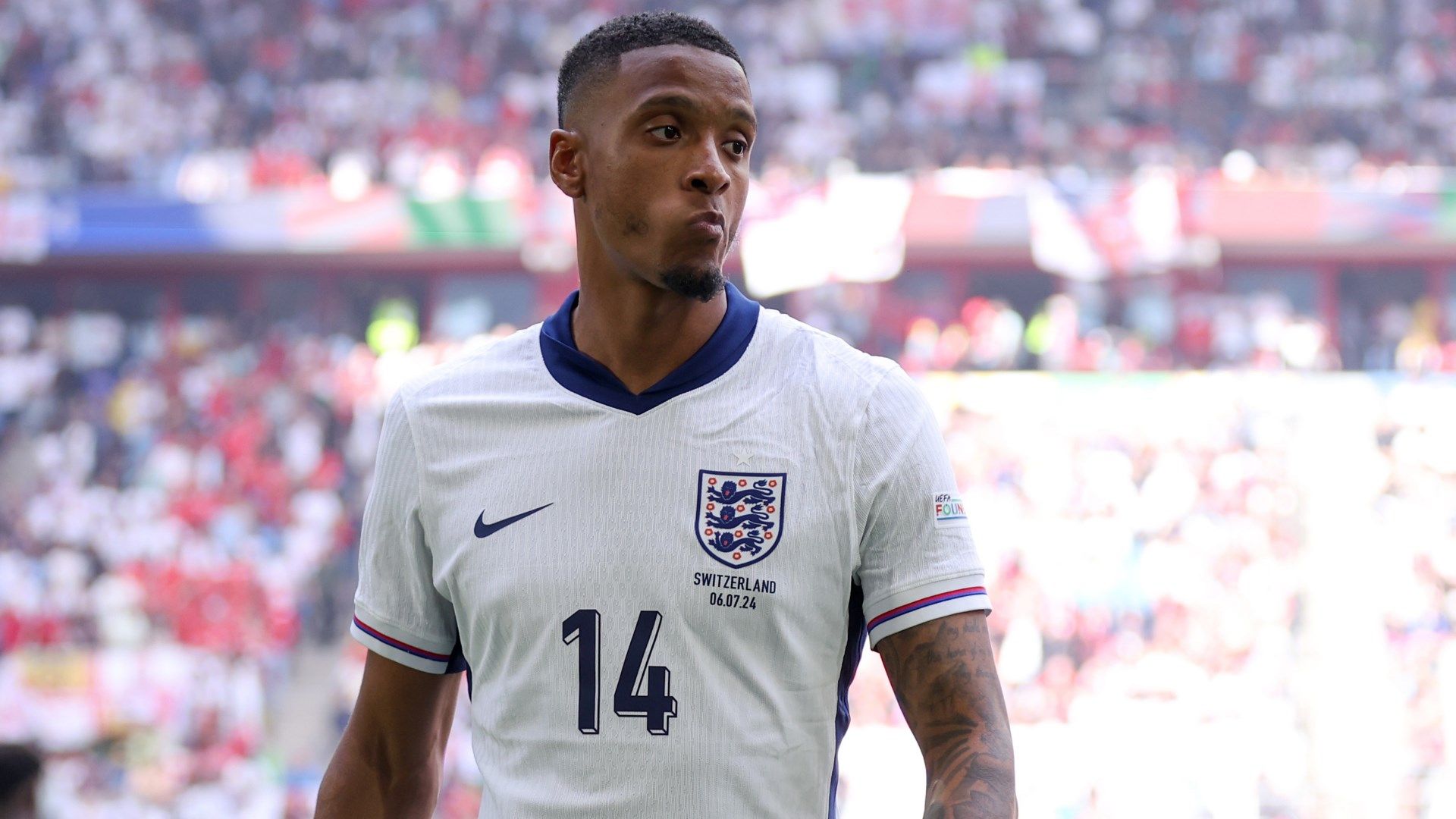 Ezri Konsa England 2024